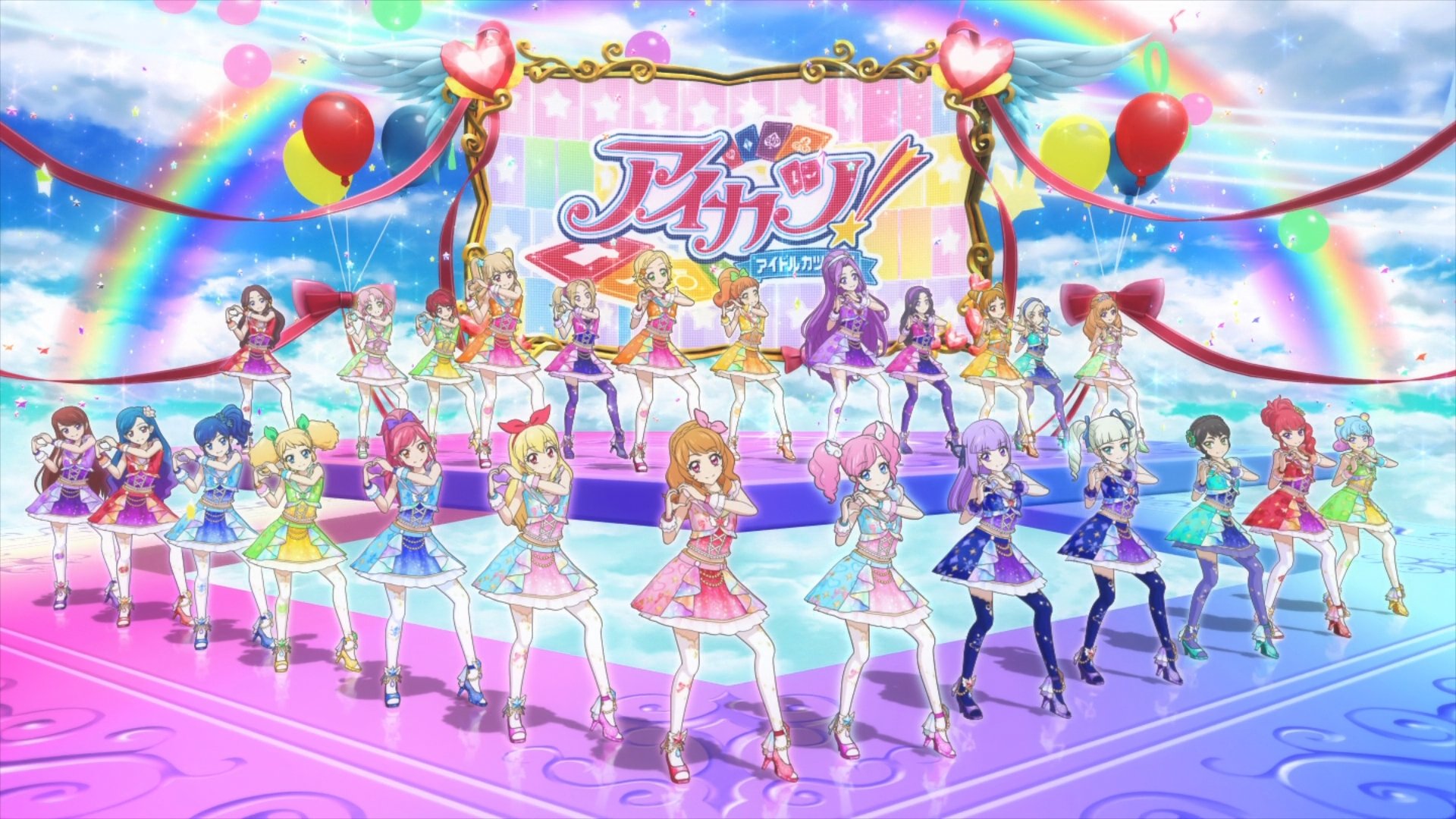 Aikatsu! ~Aiming For the Magic Aikatsu Card~ Background