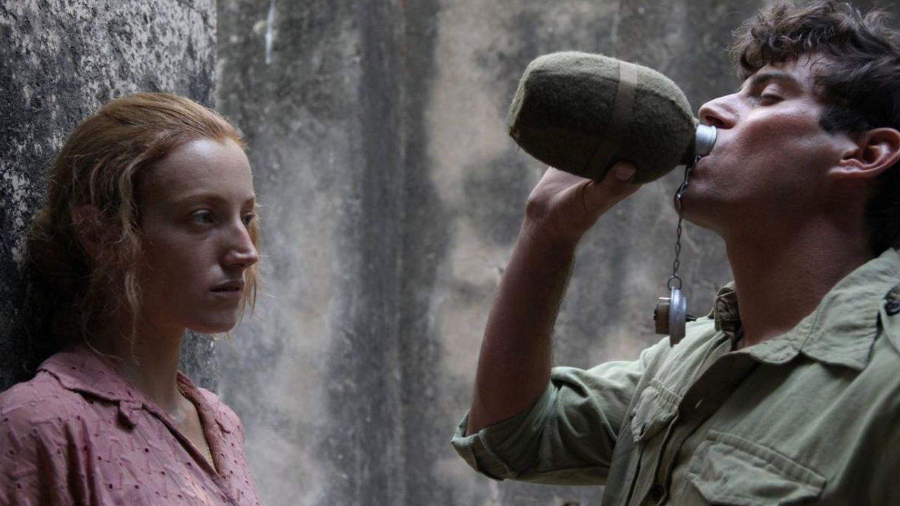 Funeral at Noon Background