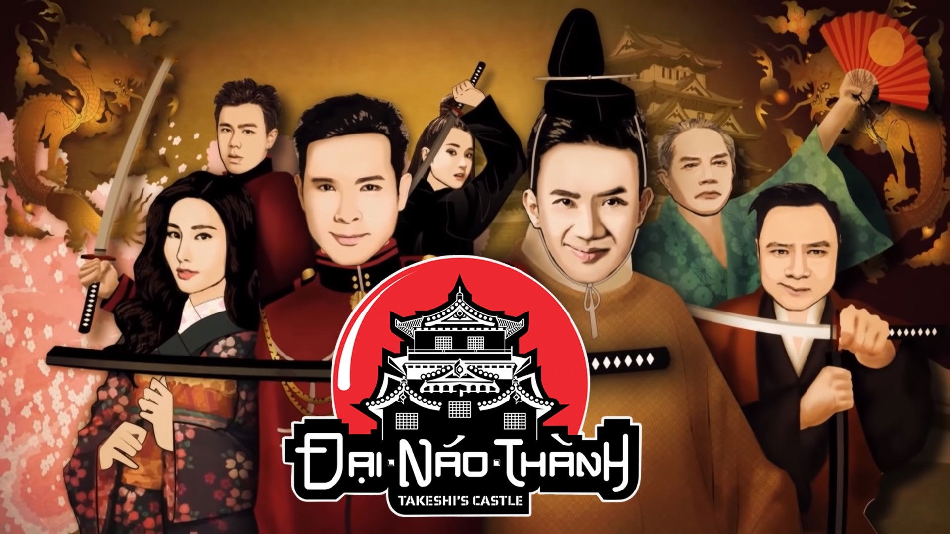 Takeshi's Castle Background