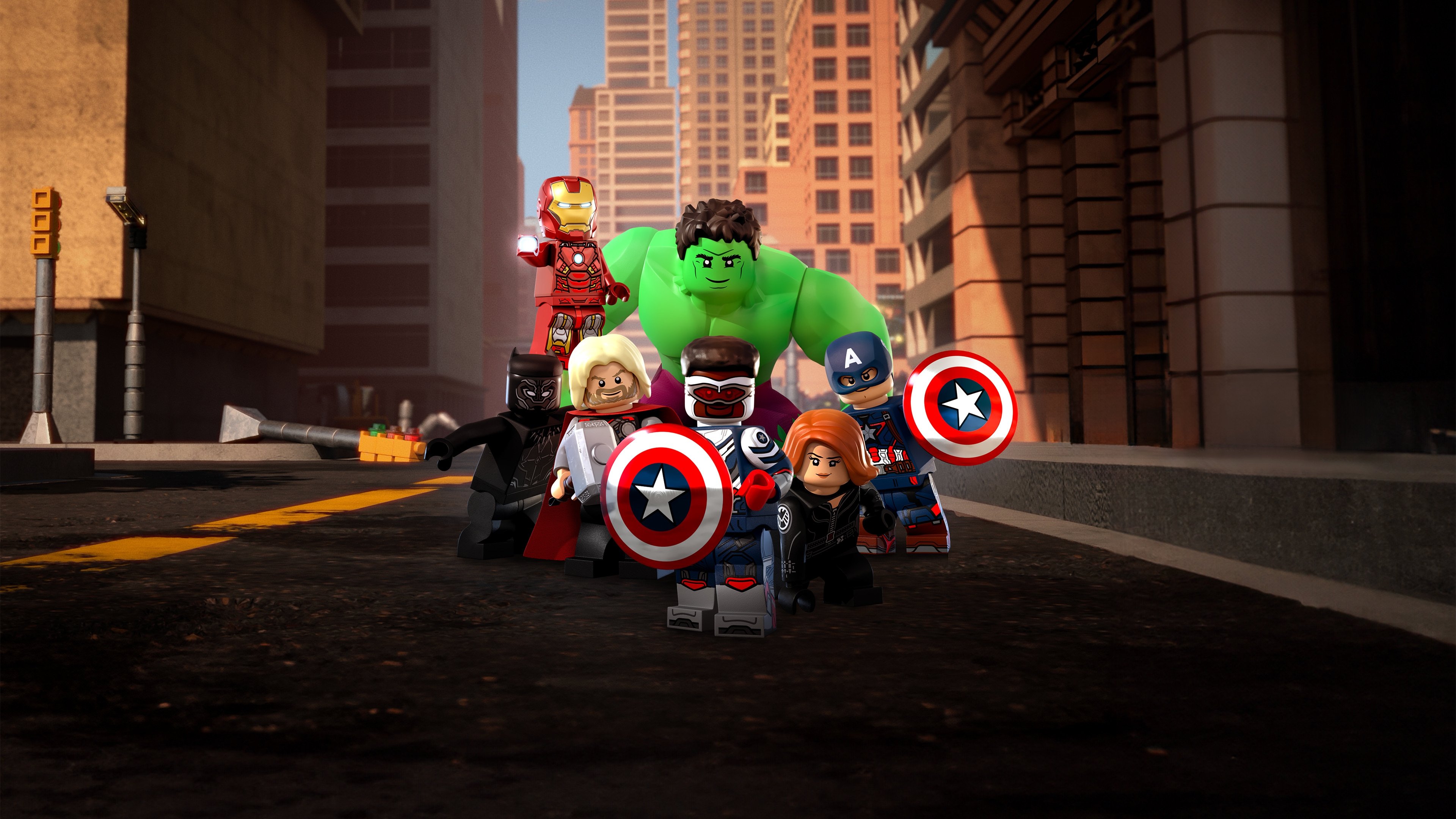 LEGO Marvel Avengers: Code Red Background