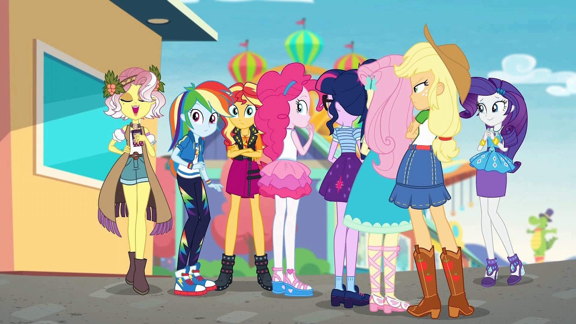 My Little Pony: Equestria Girls - Rollercoaster of Friendship Background