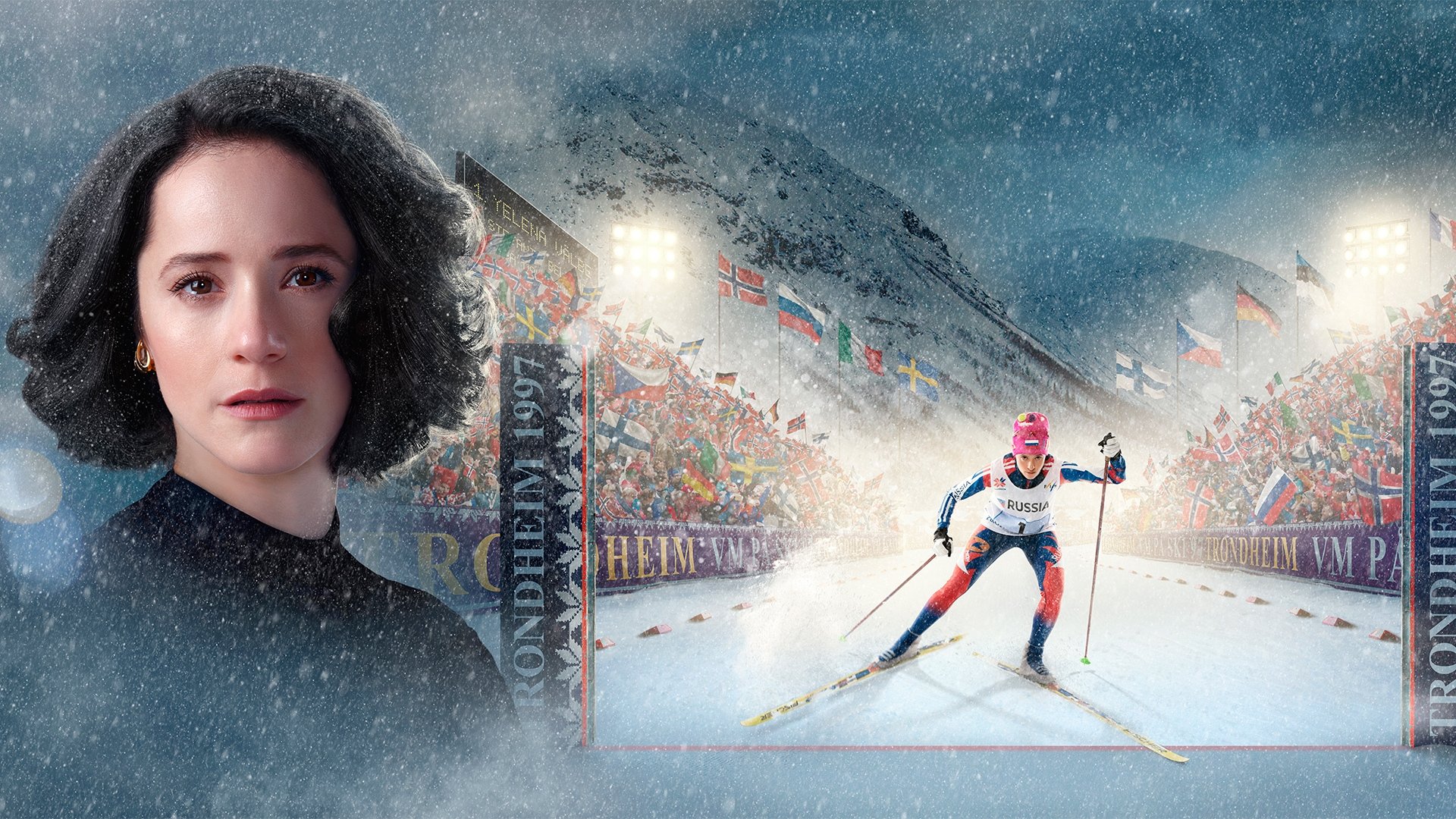 White Snow Background