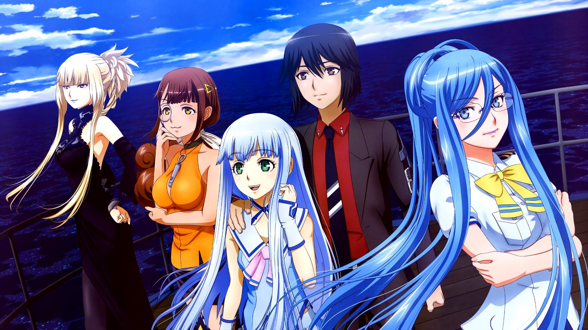 Arpeggio of Blue Steel: Ars Nova Background