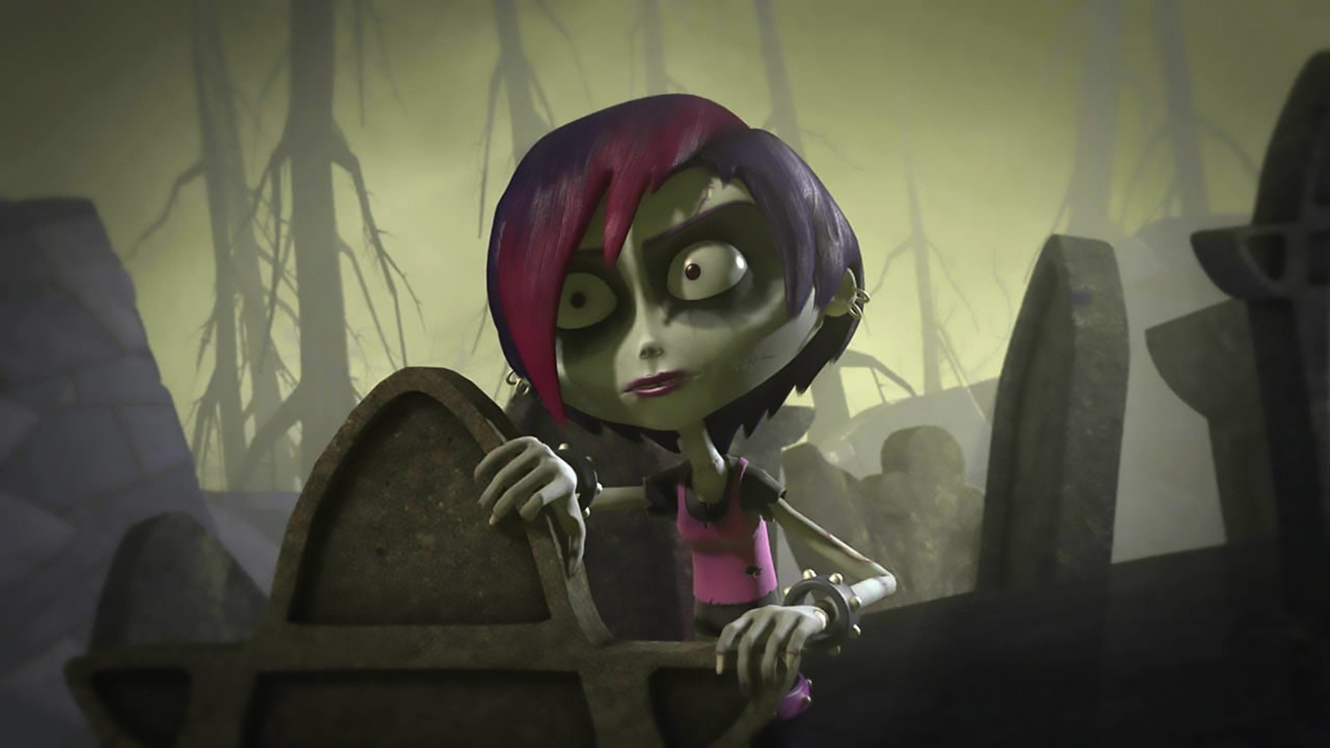 Papá, soy una zombi Background