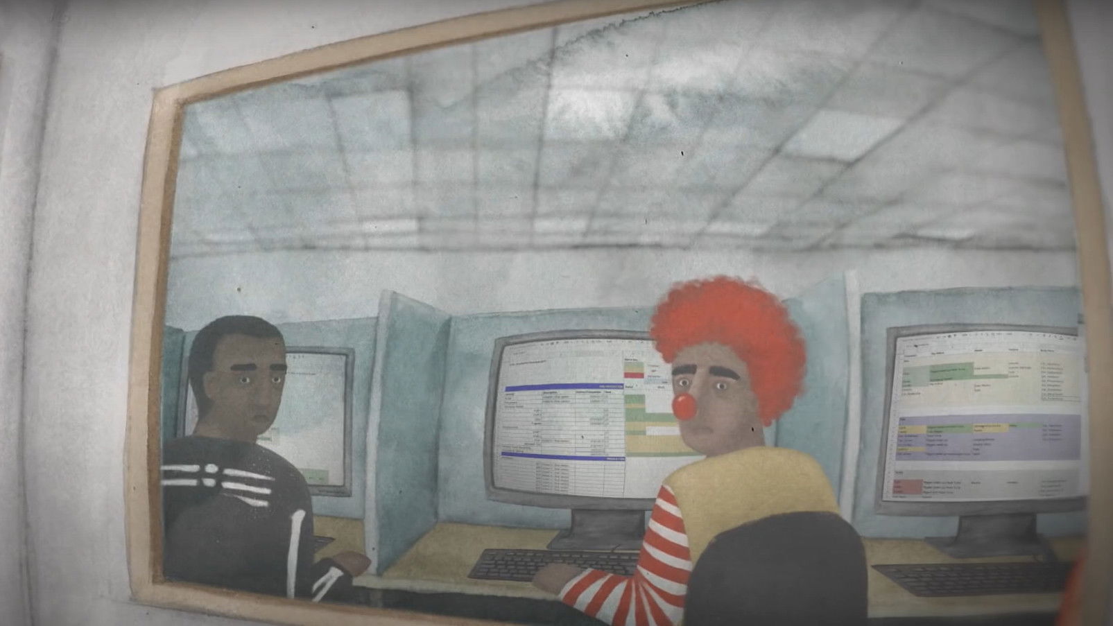 Creepy Pasta Salad Background