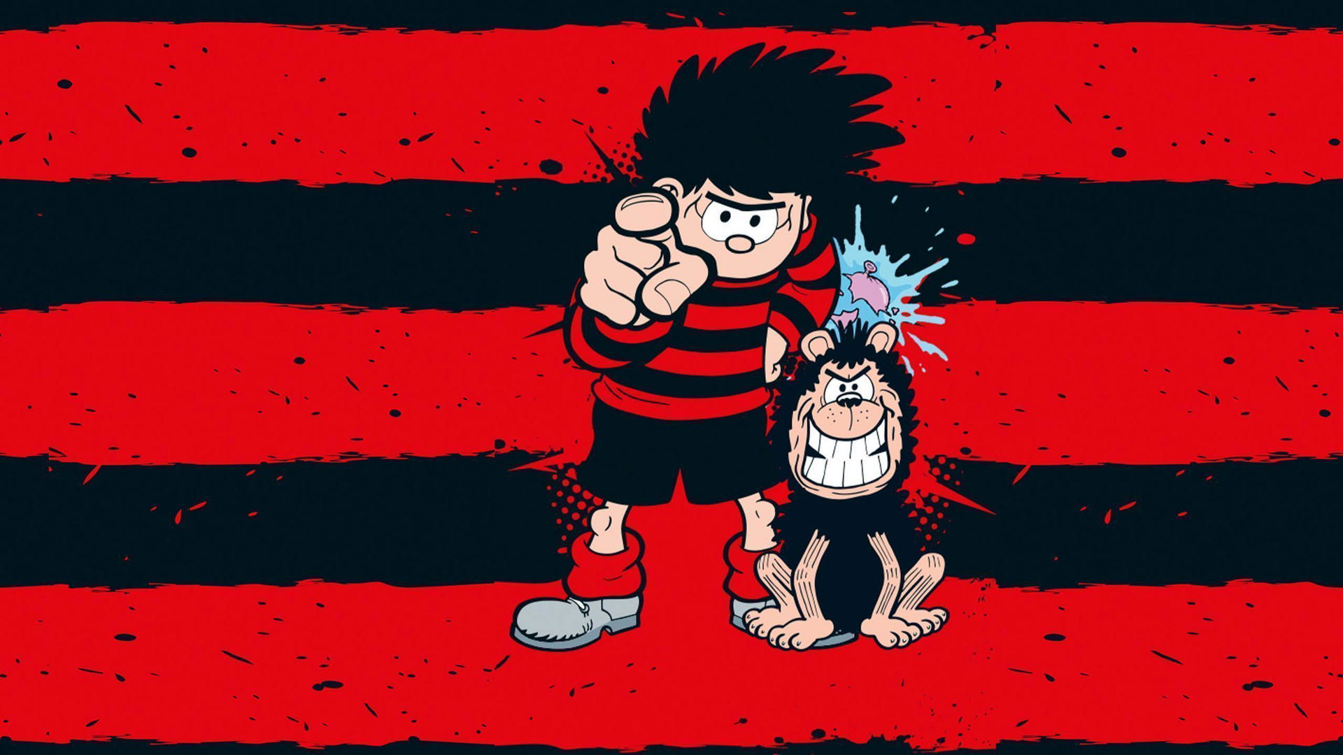 Dennis the Menace and Gnasher Background