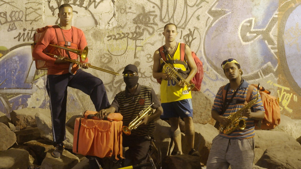 Neon Phantom Background