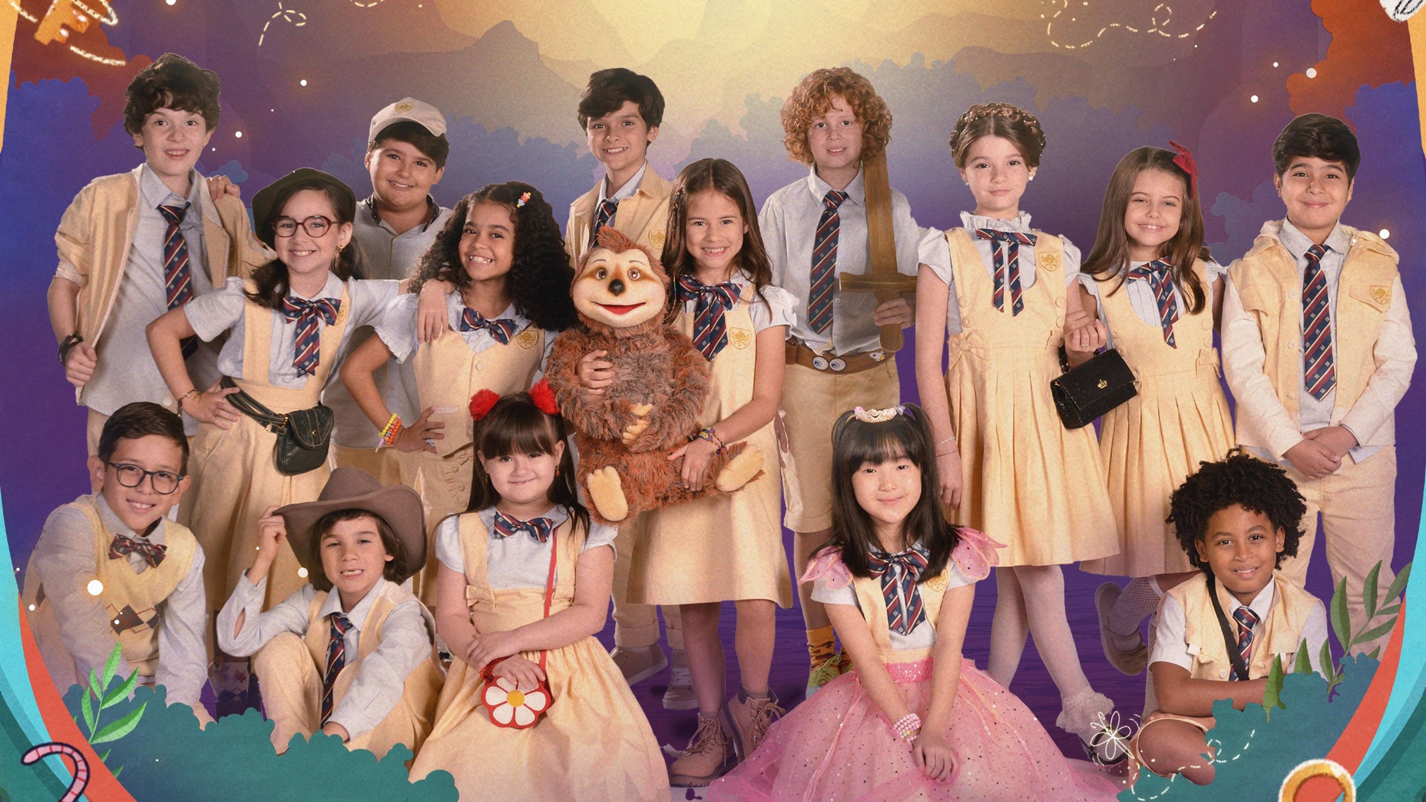 The Enchanted Cave Background