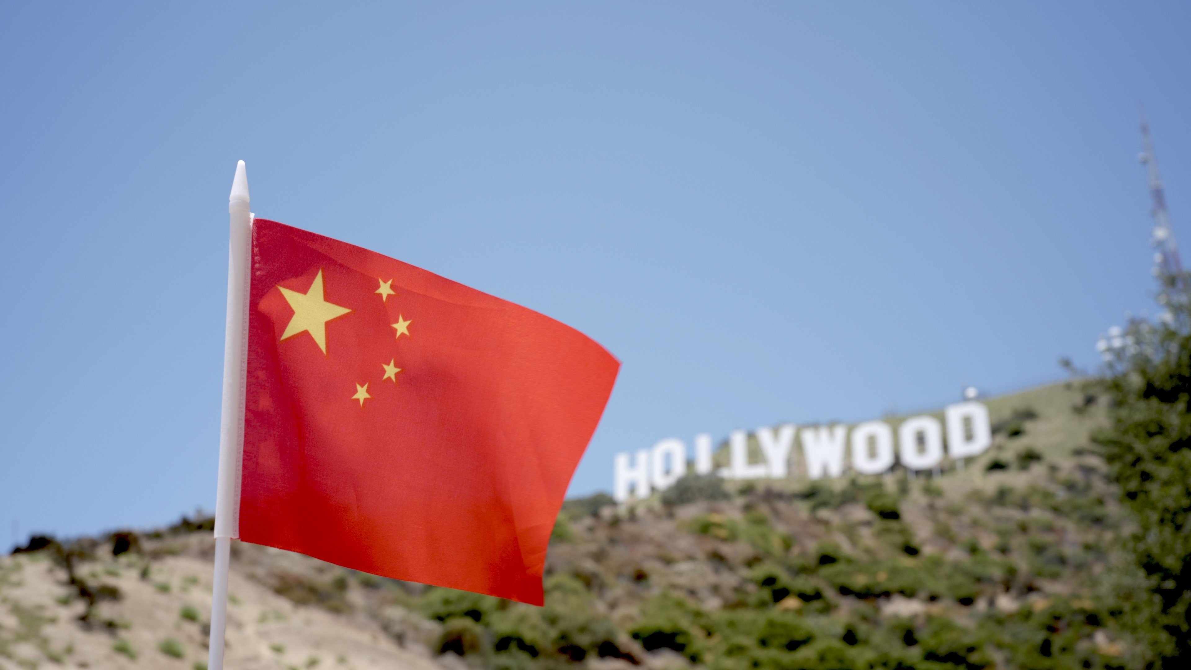Hollywood Under Chinese Influence Background
