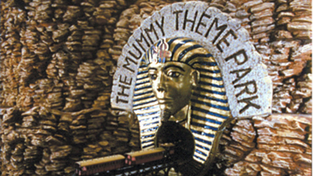The Mummy Theme Park Background