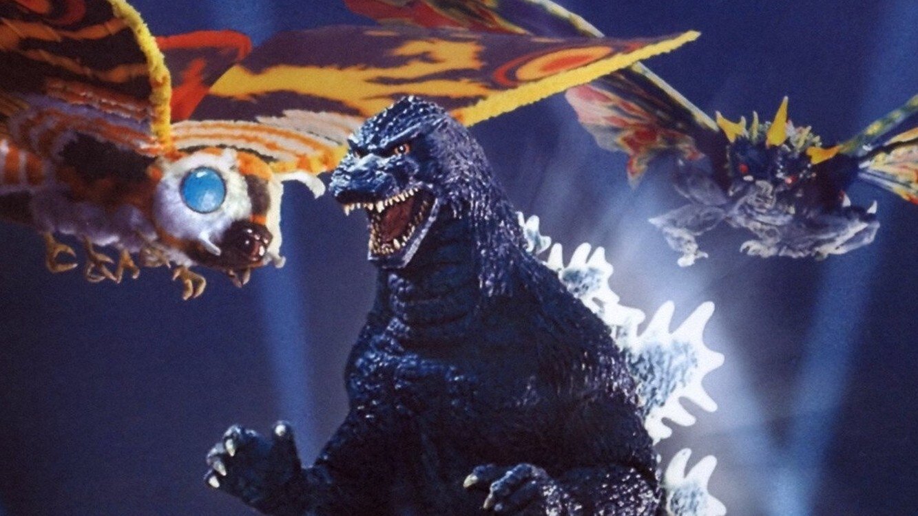 Godzilla vs. Mothra Background