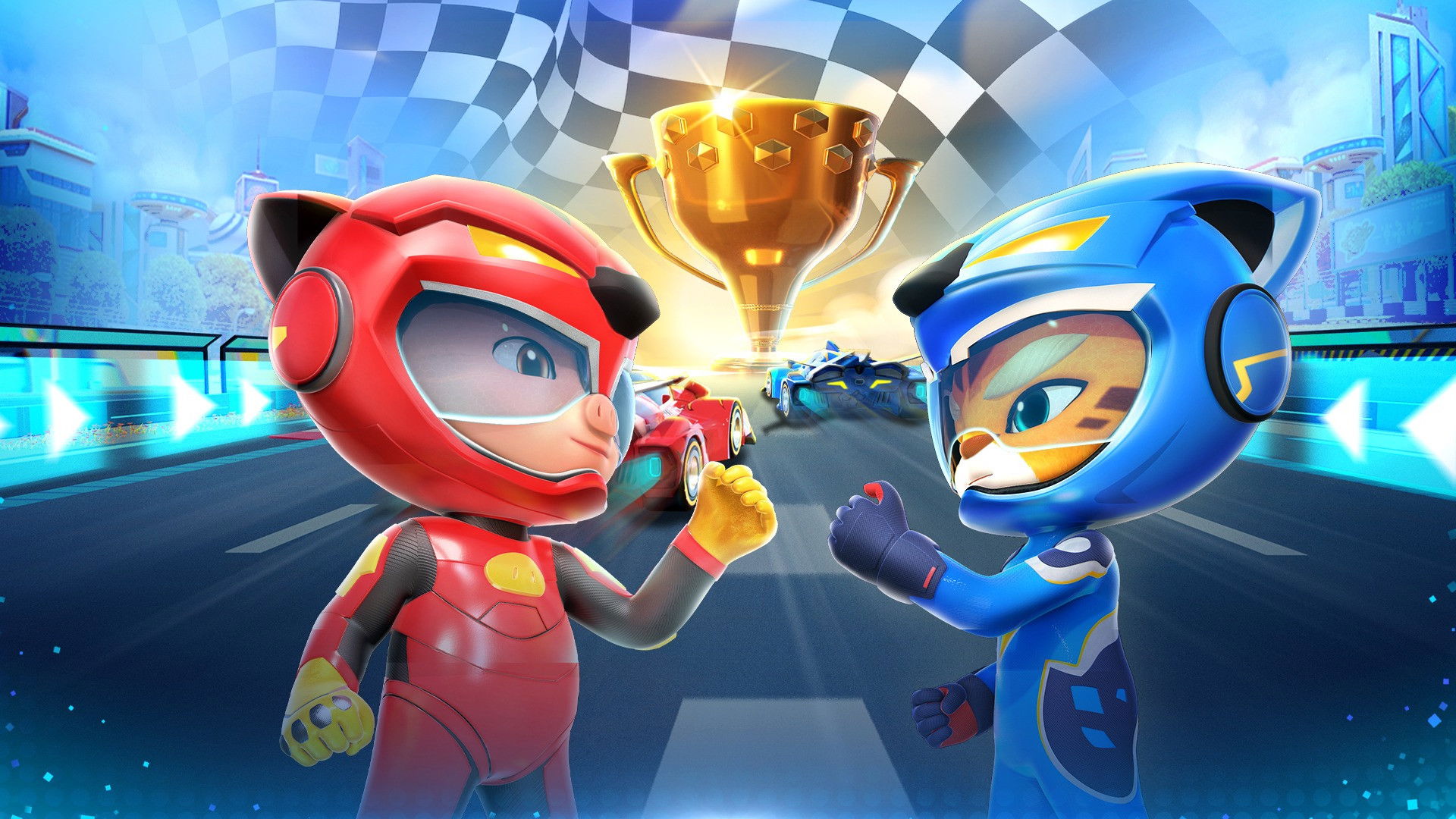 猪猪侠之竞速小英雄 Background