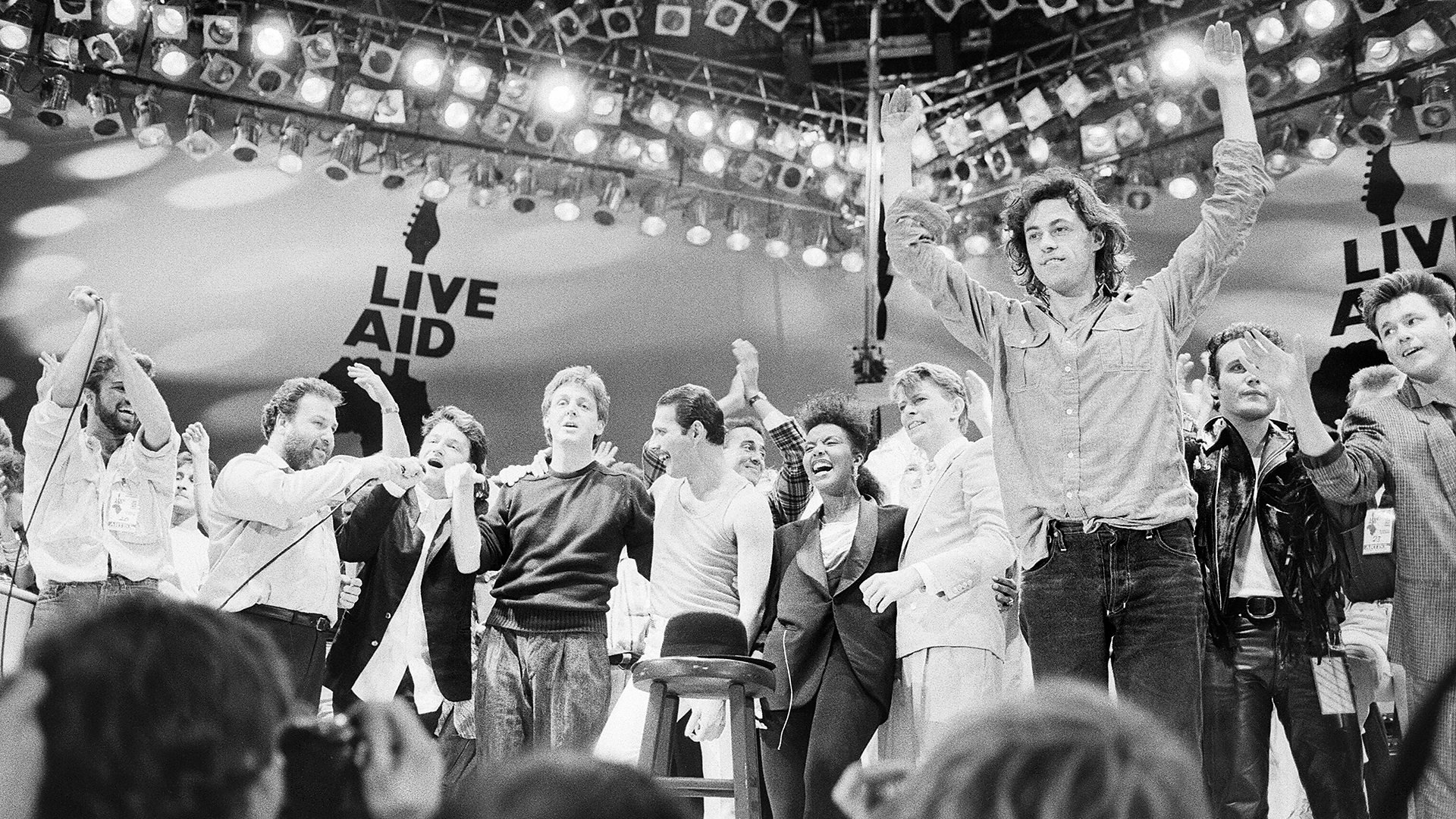 Live Aid at 40: When Rock ’n’ Roll Took on the World Background