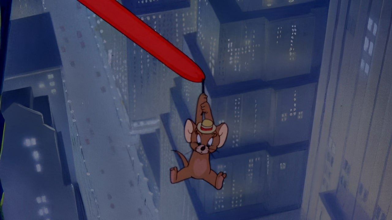 Mouse in Manhattan Background