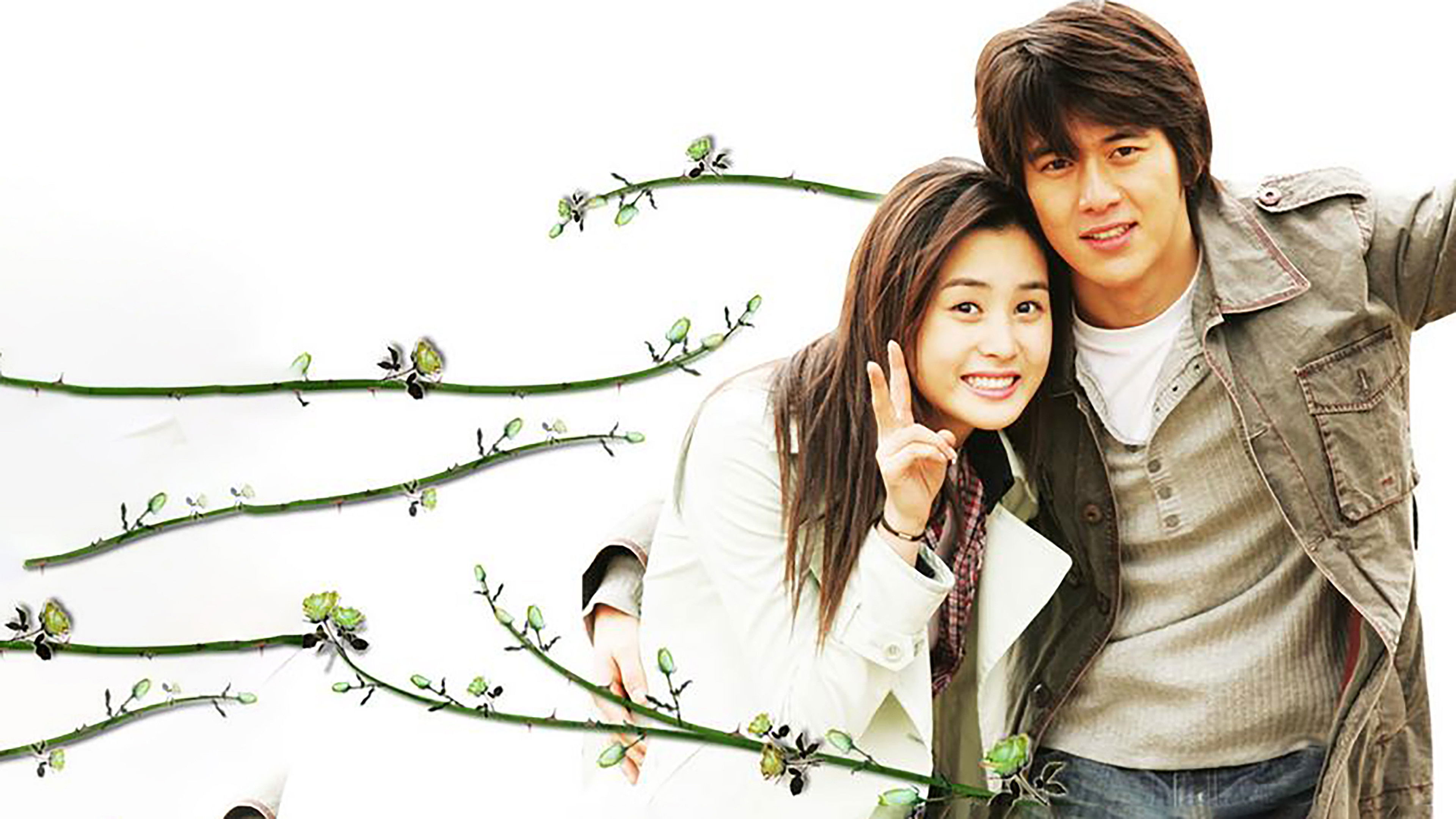 Green Rose Background