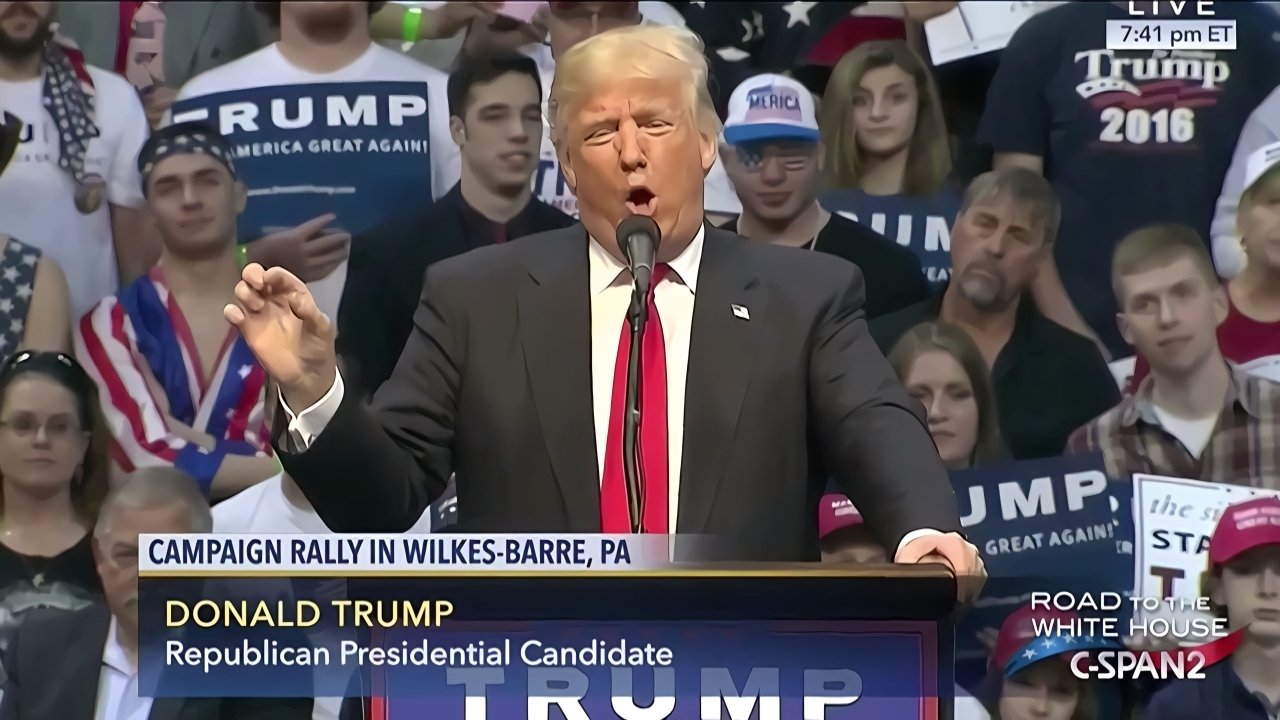 One Nation Under Trump Background