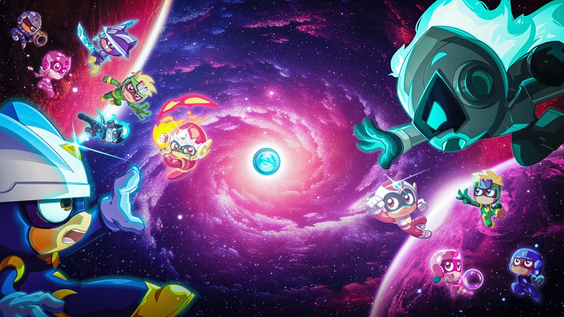 Happy Heroes: Multiverse Rescue Background