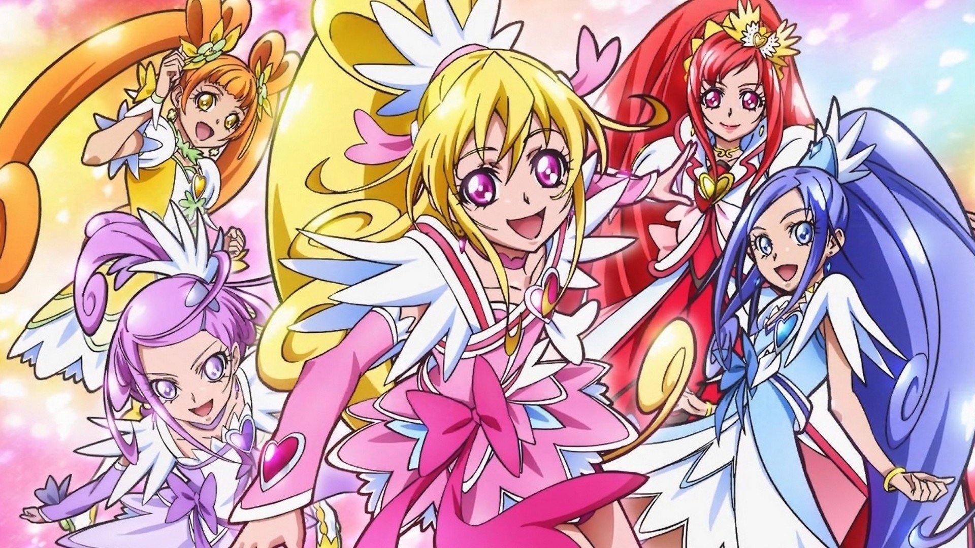 Glitter Force Doki Doki Background