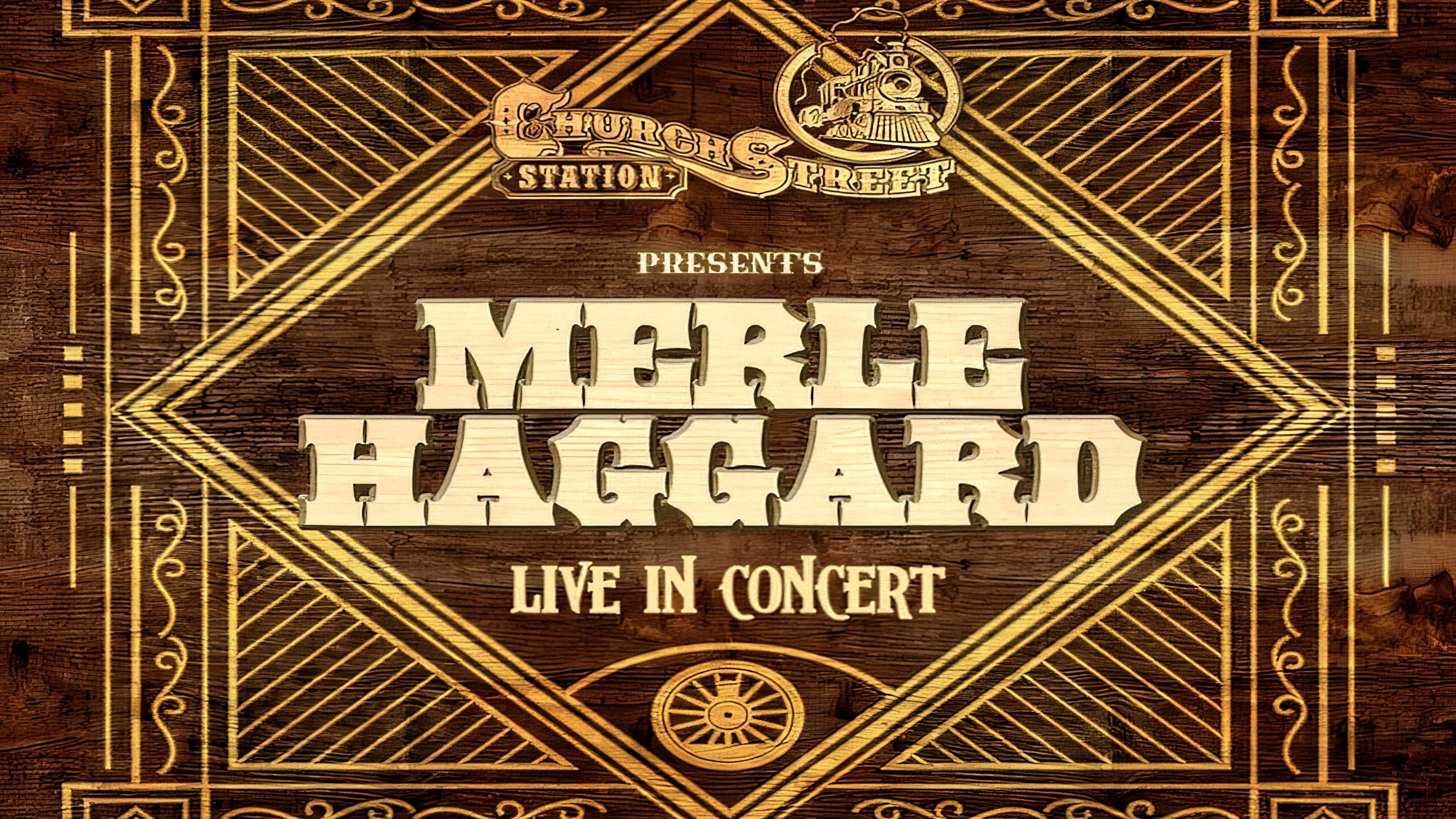 Merle Haggard:  Live at Church Street Station 1988 Background