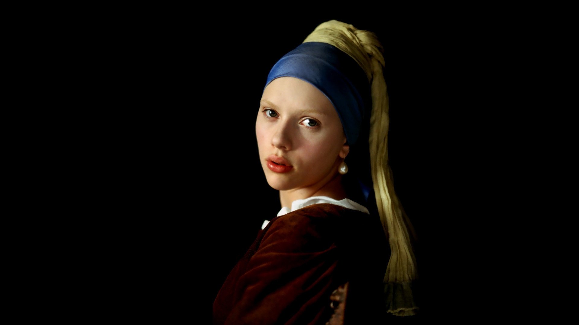 Girl with a Pearl Earring Background