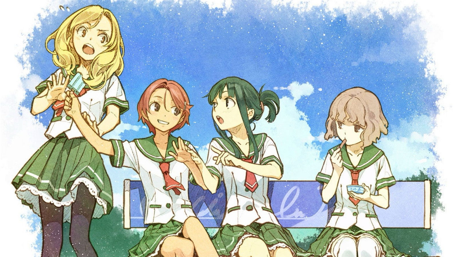 Natsuiro Kiseki Background