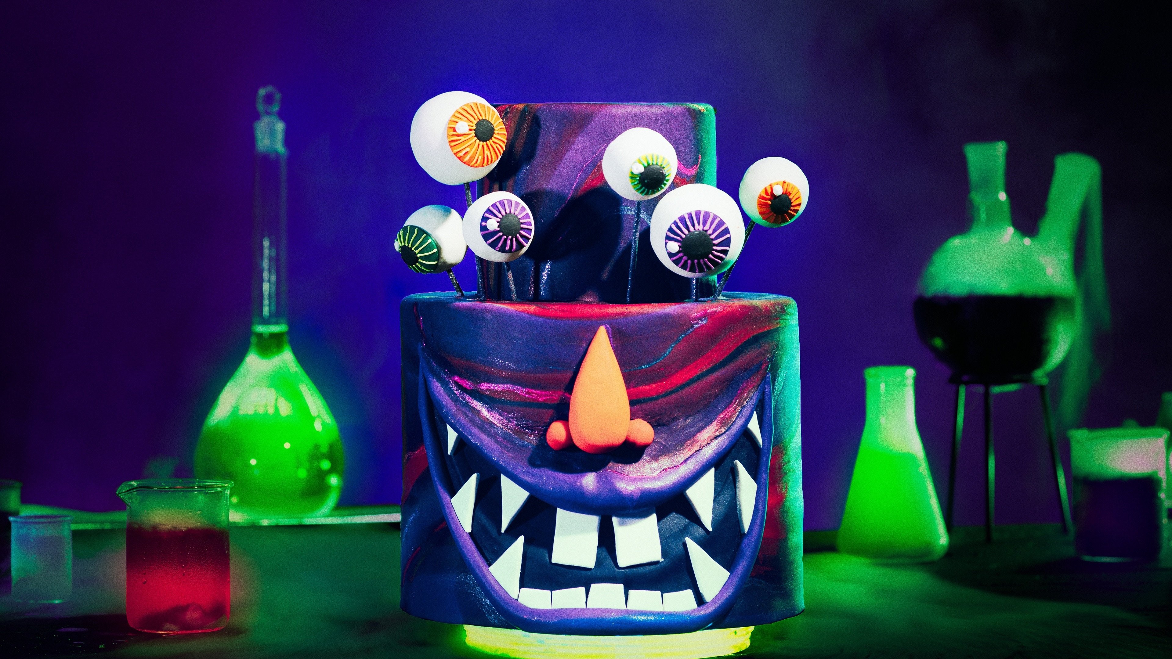 Halloween Baking Championship Background