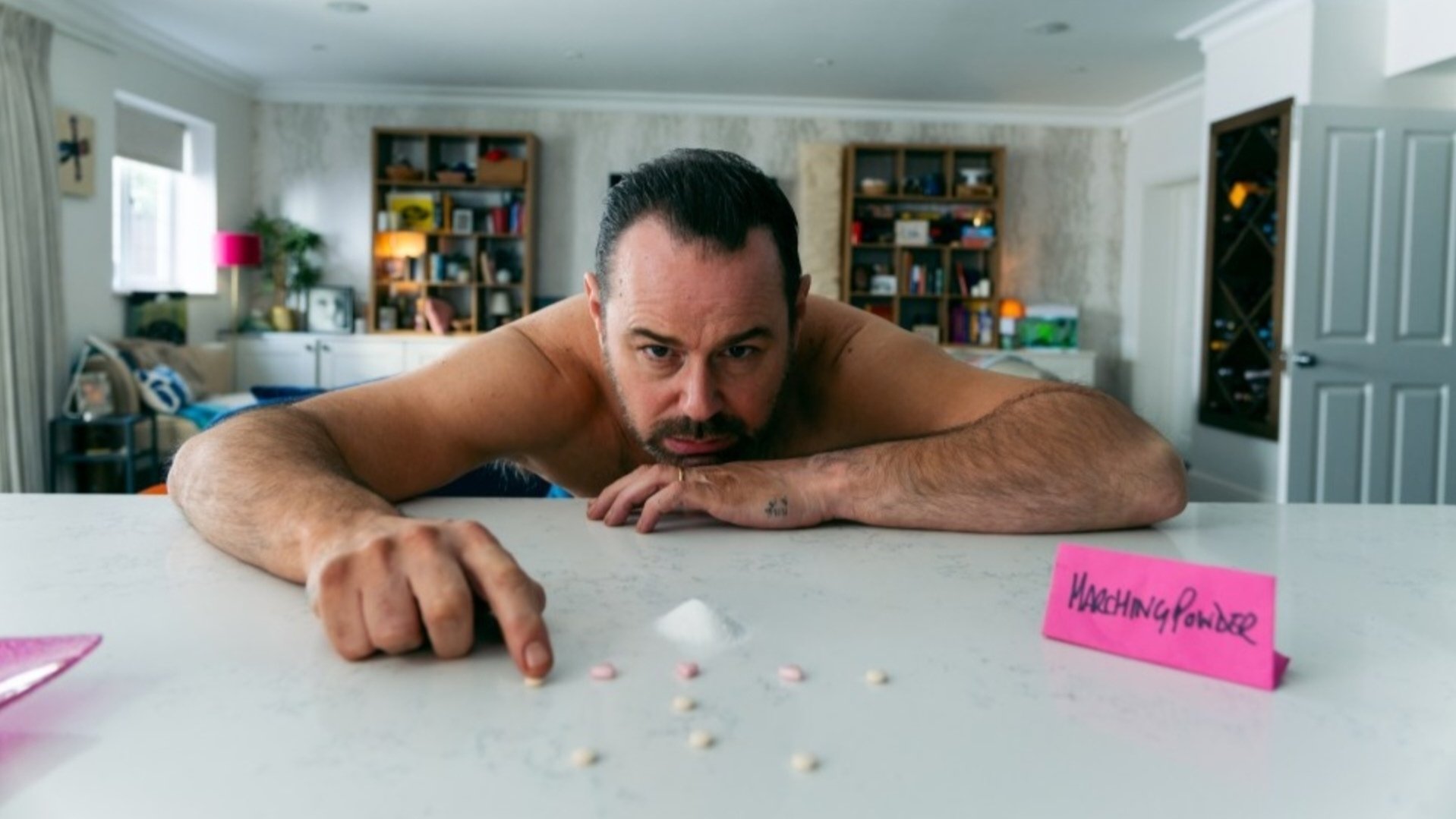 Marching Powder Background