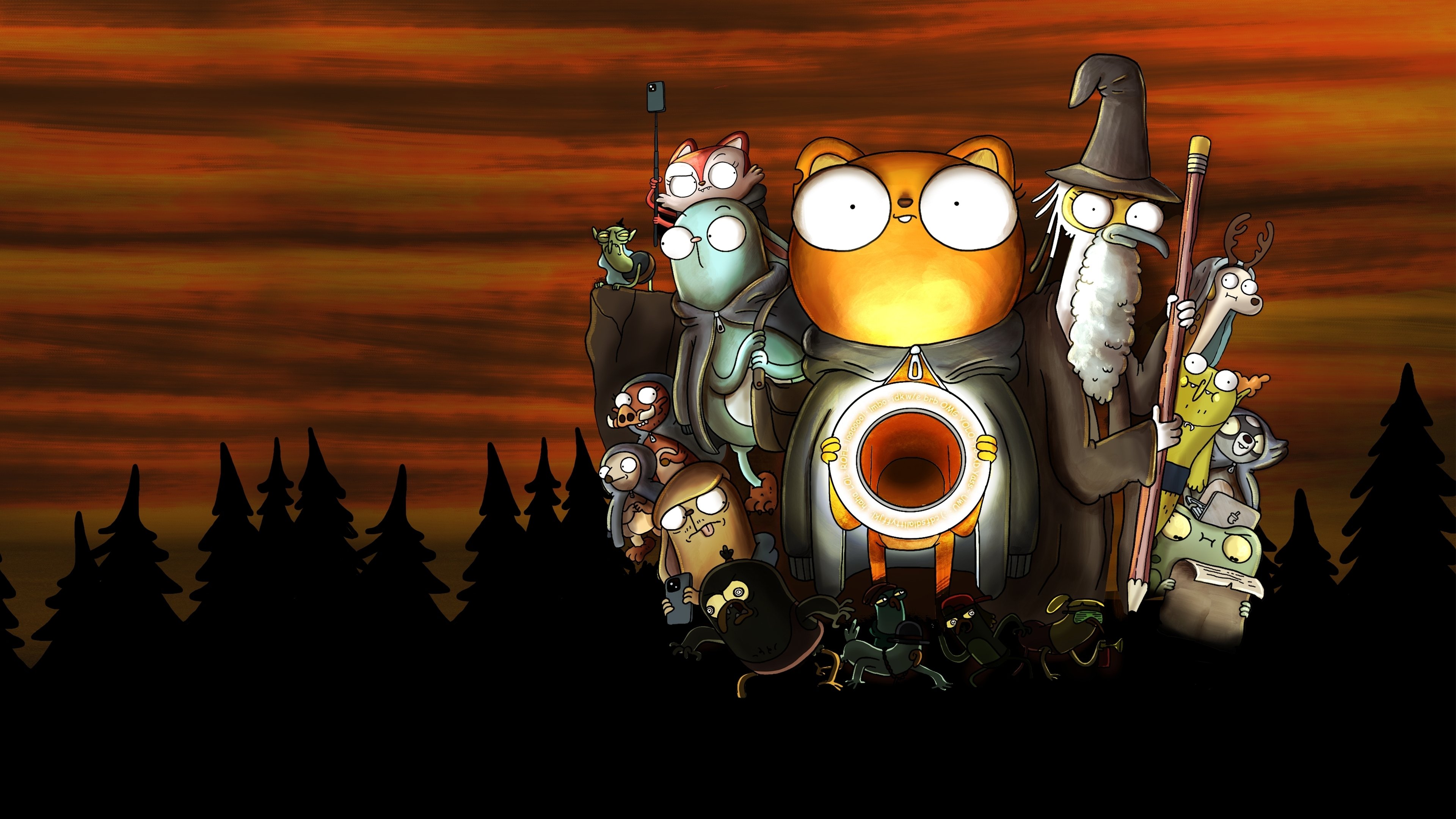 Kiff Lore of the Ring Light Background