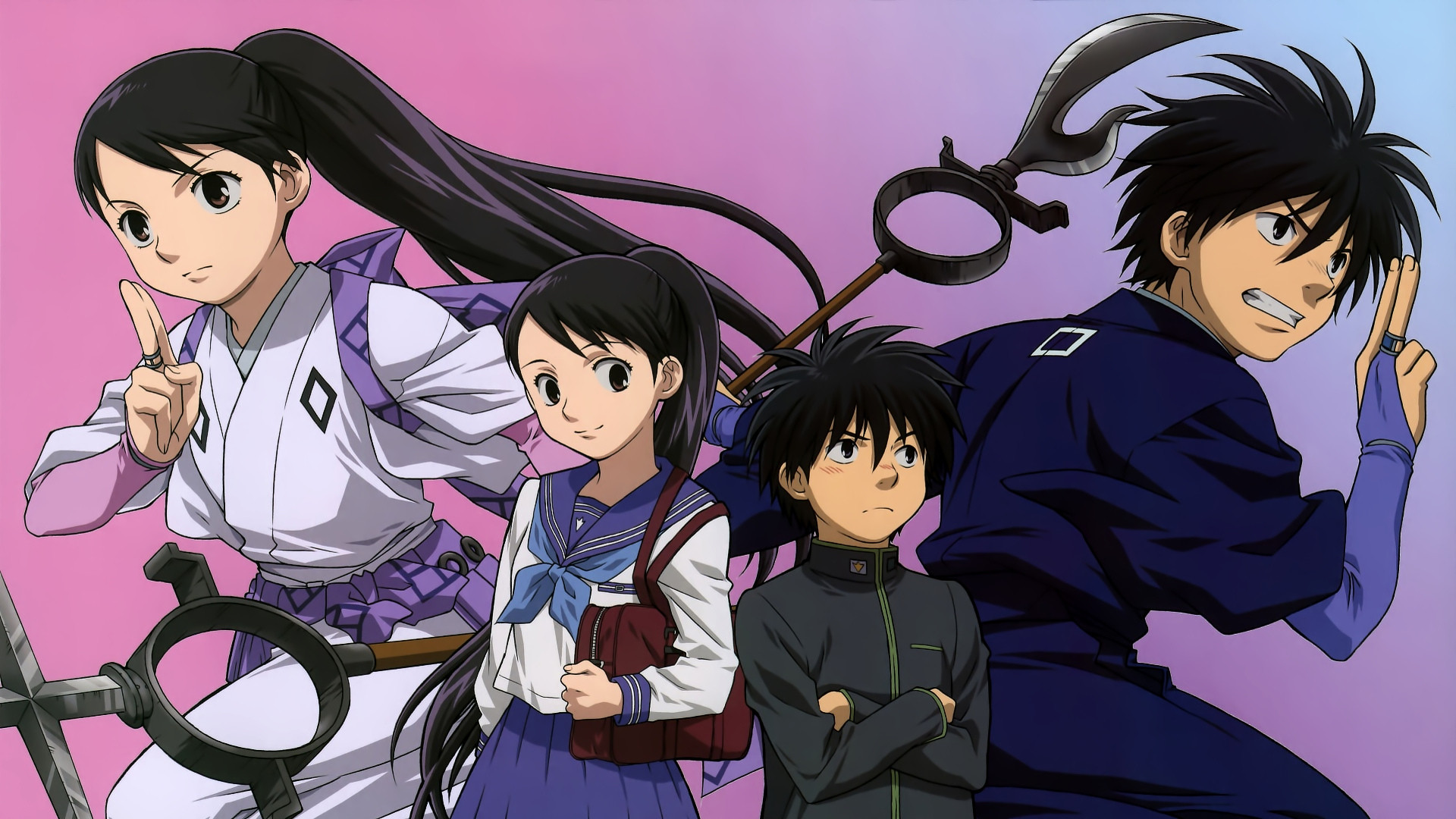 Kekkaishi Background