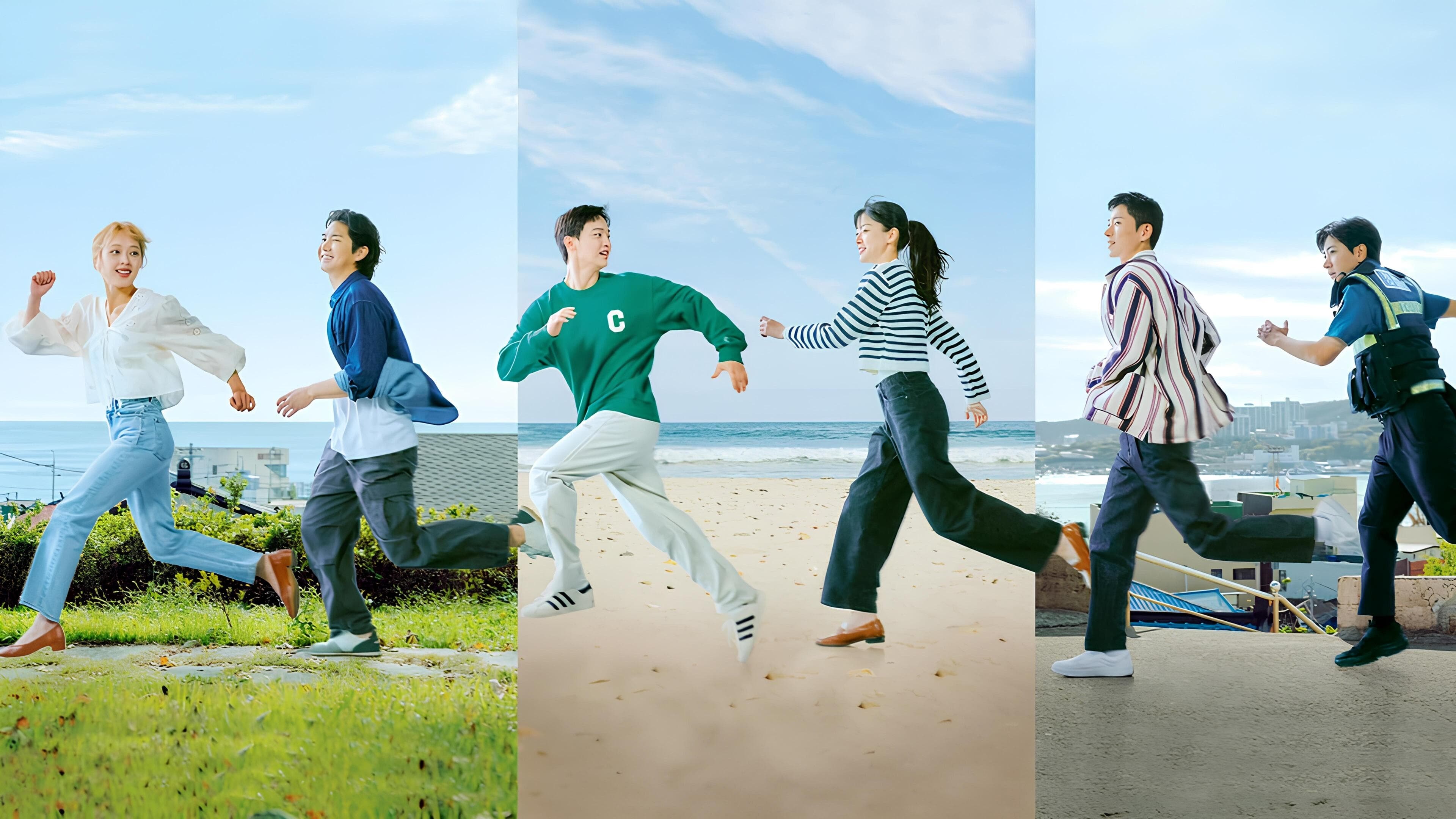 Like Flowers in Sand Background