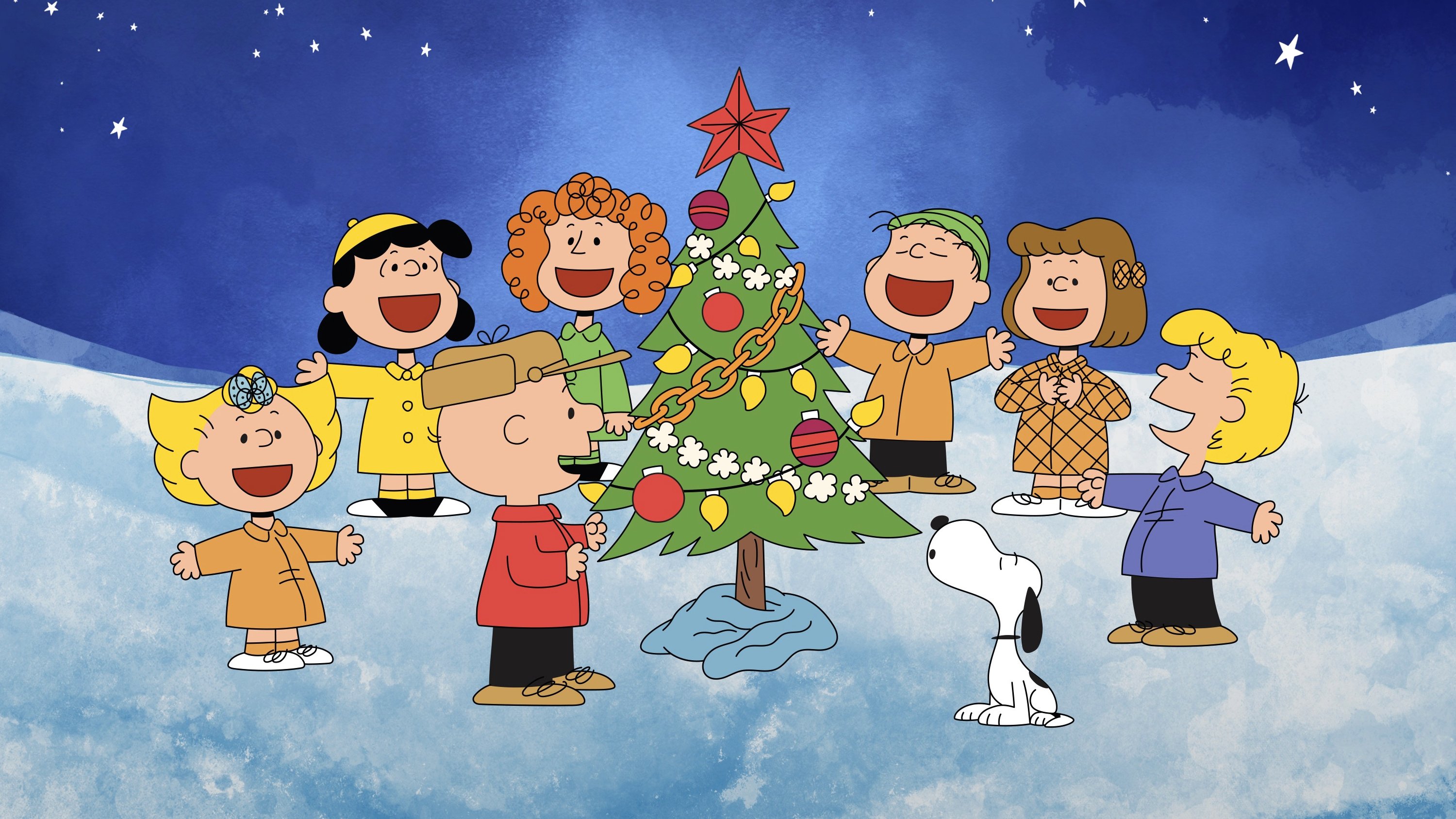 A Charlie Brown Christmas Background
