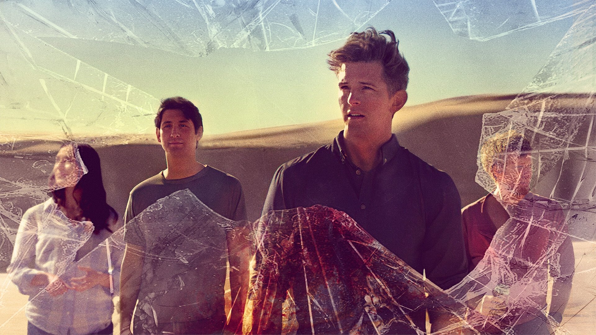 Up On The Glass Background