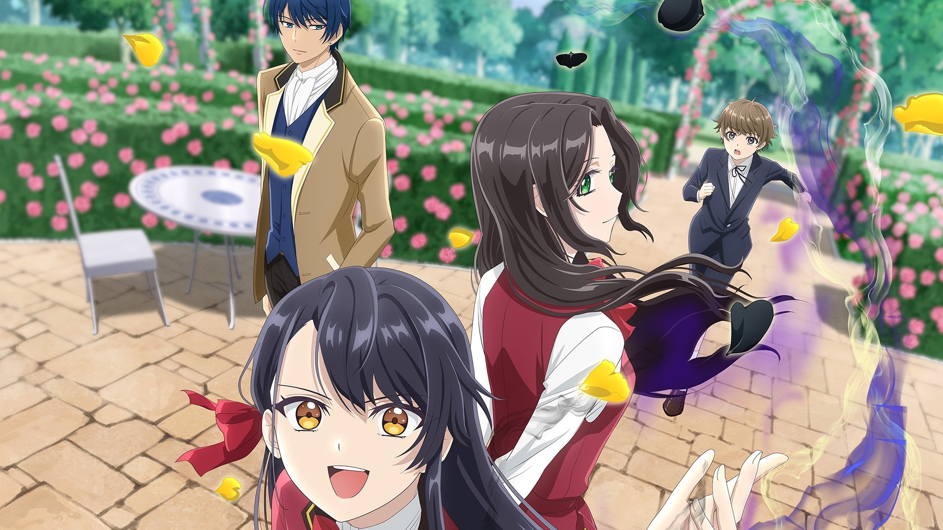 I'll Become a Villainess Who Goes Down in History Background