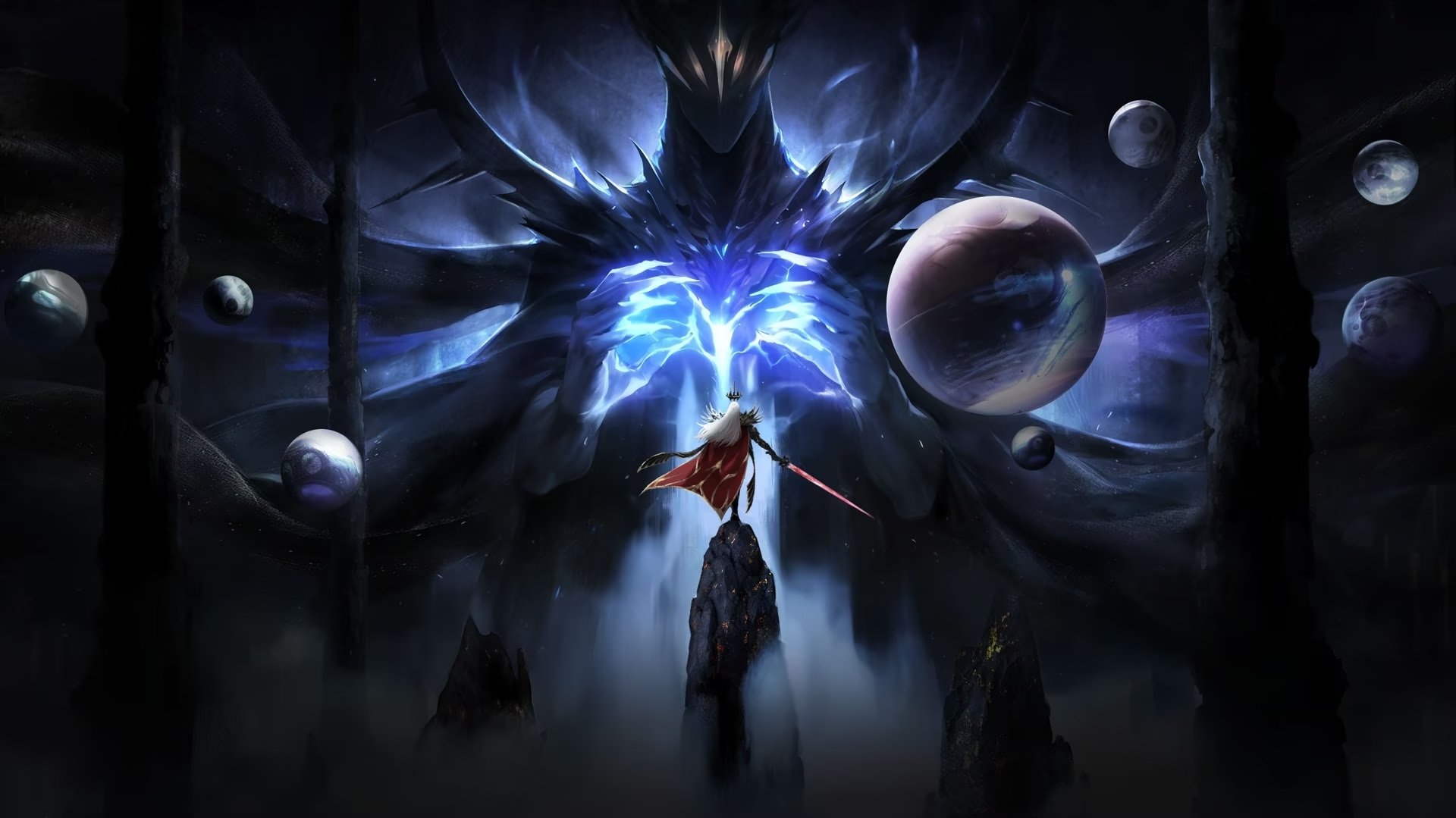 Throne of Seal The Movie: The Crownless God Background