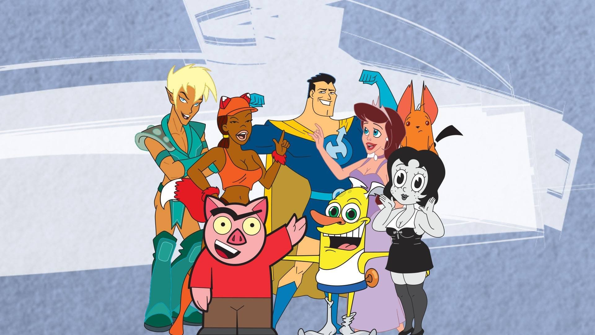 Drawn Together Background