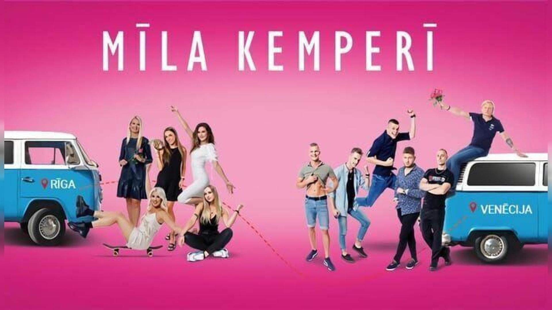 Love in a Camper Background