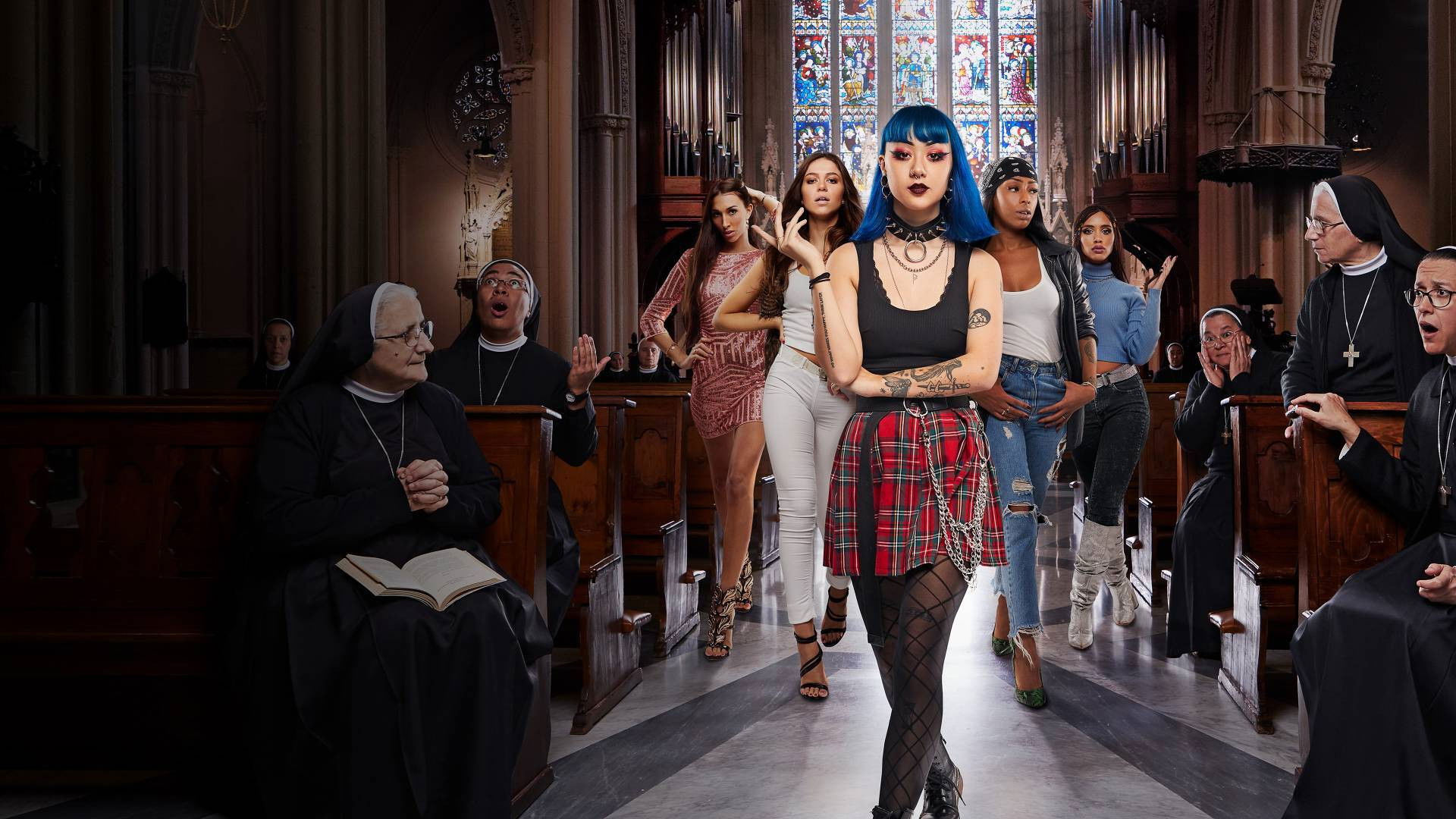 Ti spedisco in convento Italia Background