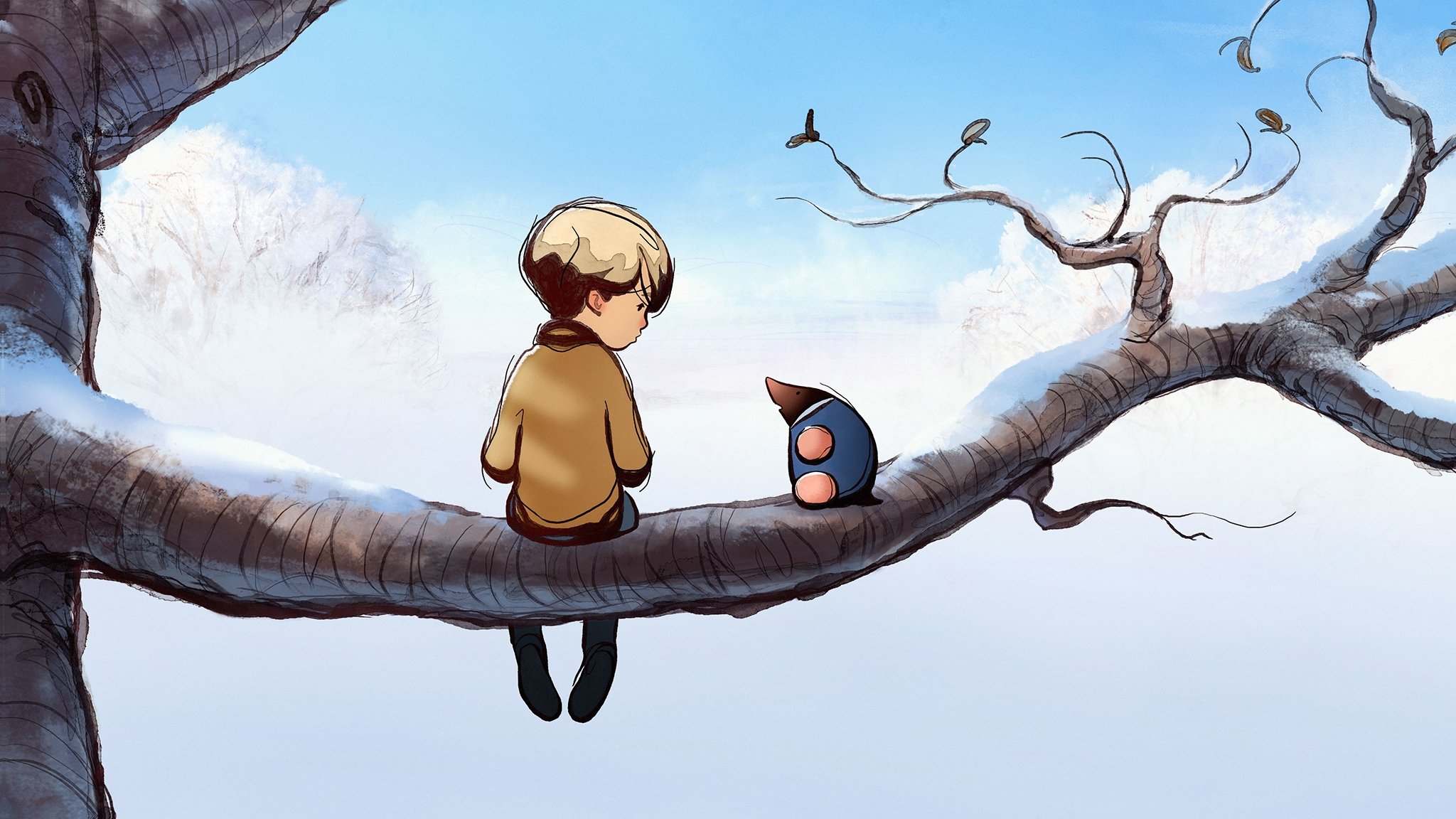 The Boy, the Mole, the Fox and the Horse Background