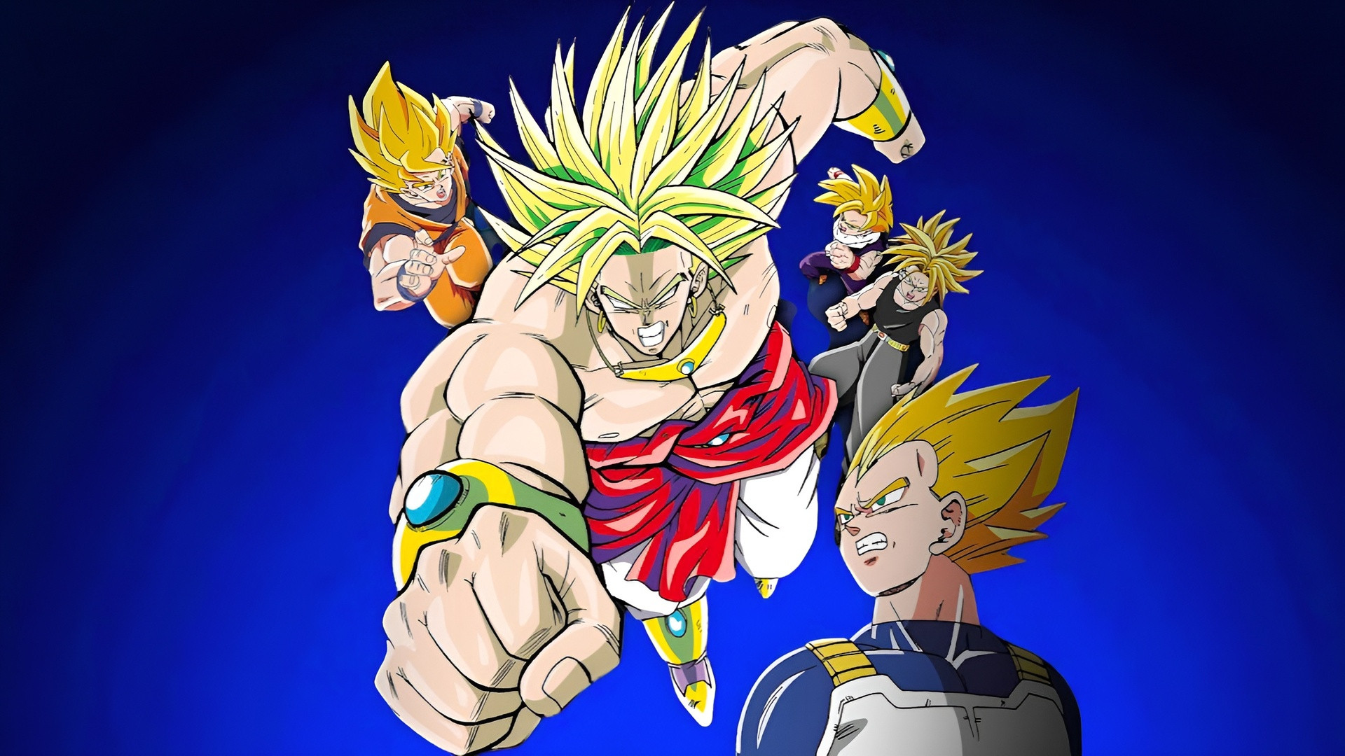 Dragon Ball Z: Broly - The Legendary Super Saiyan Background