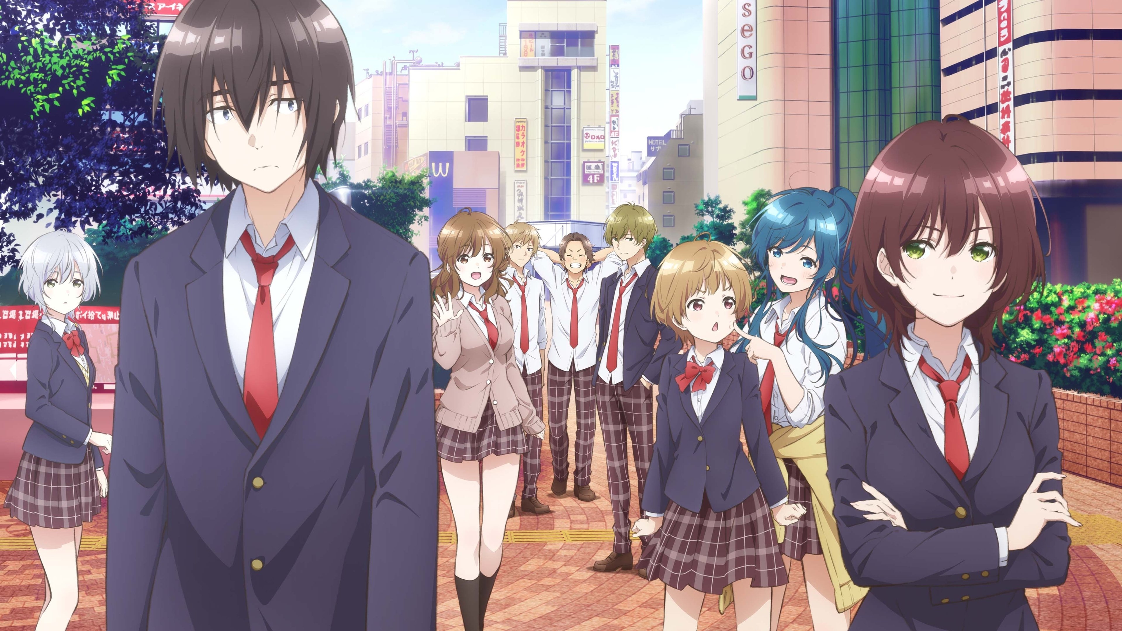 Bottom-Tier Character Tomozaki Background