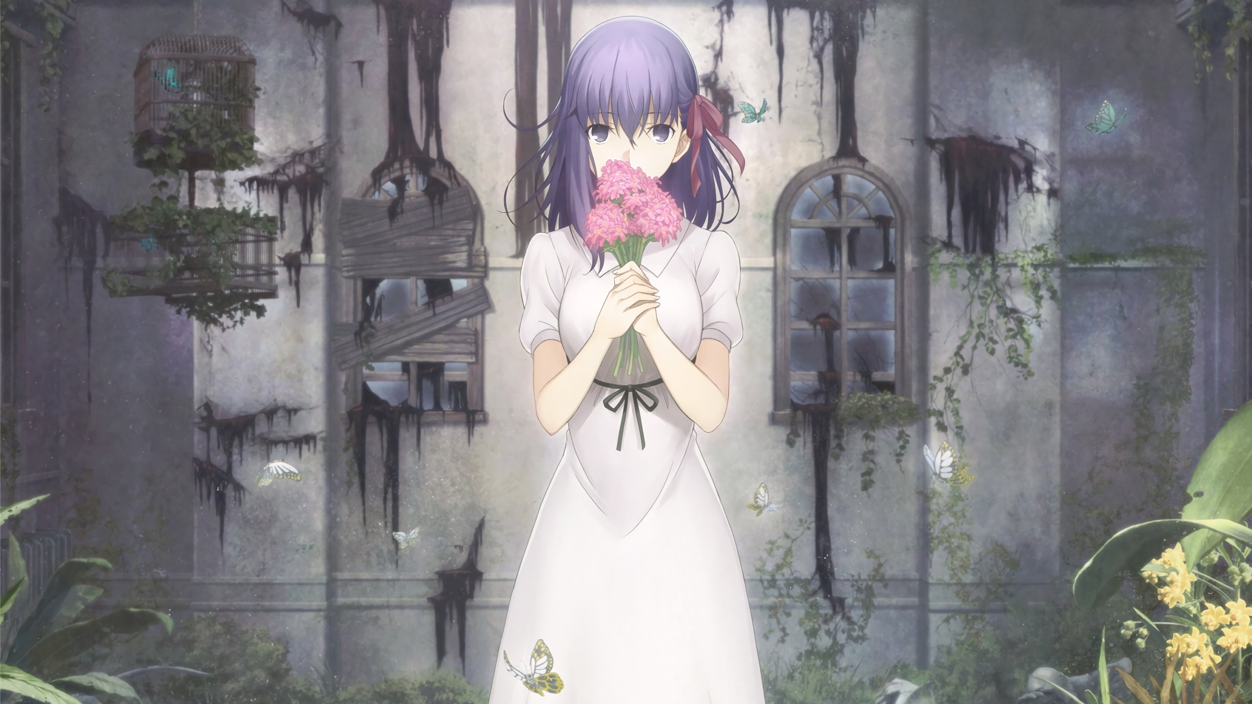 Fate/stay night: Heaven's Feel I. Presage Flower Background
