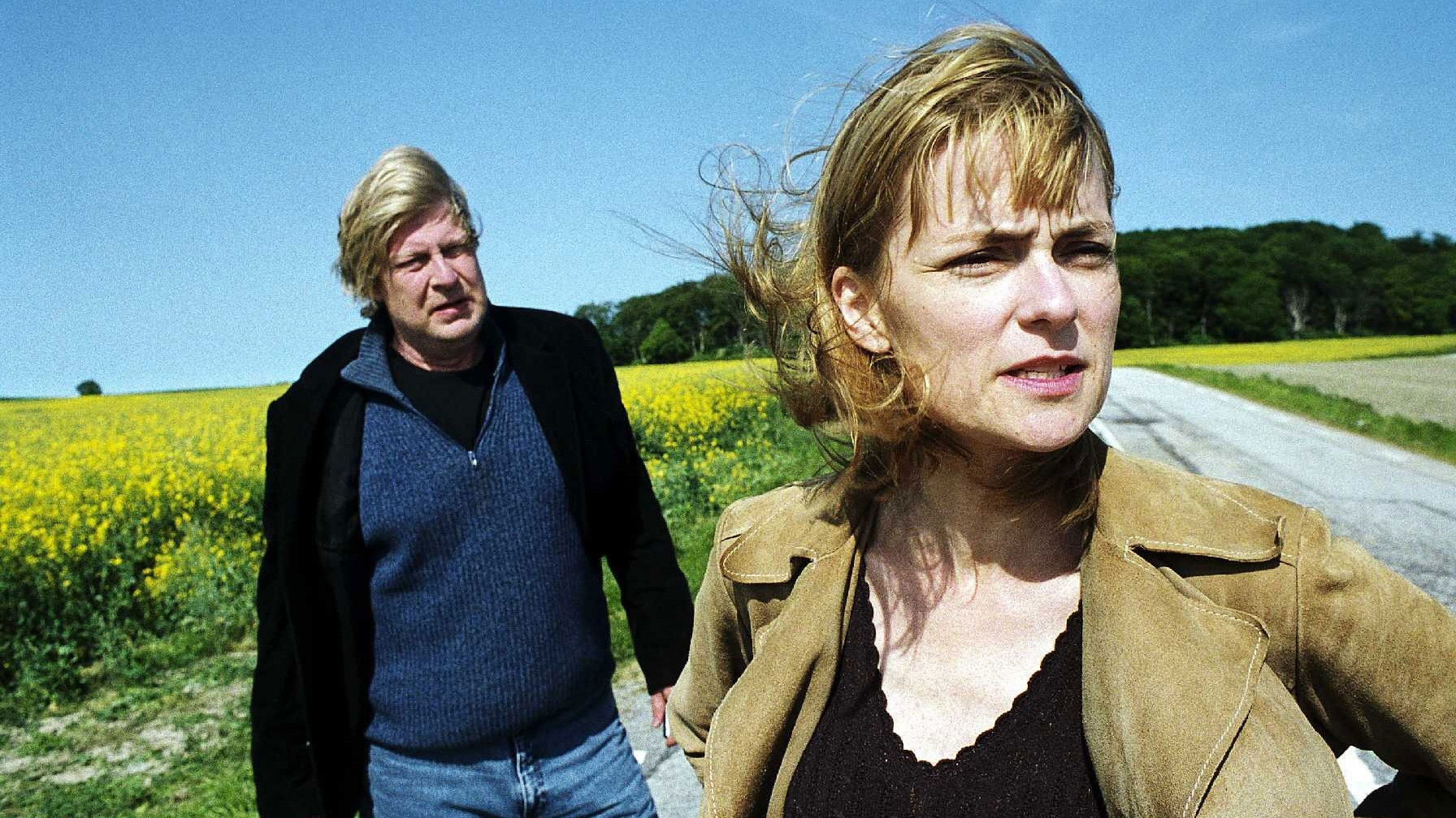 Mannen Som Log Background