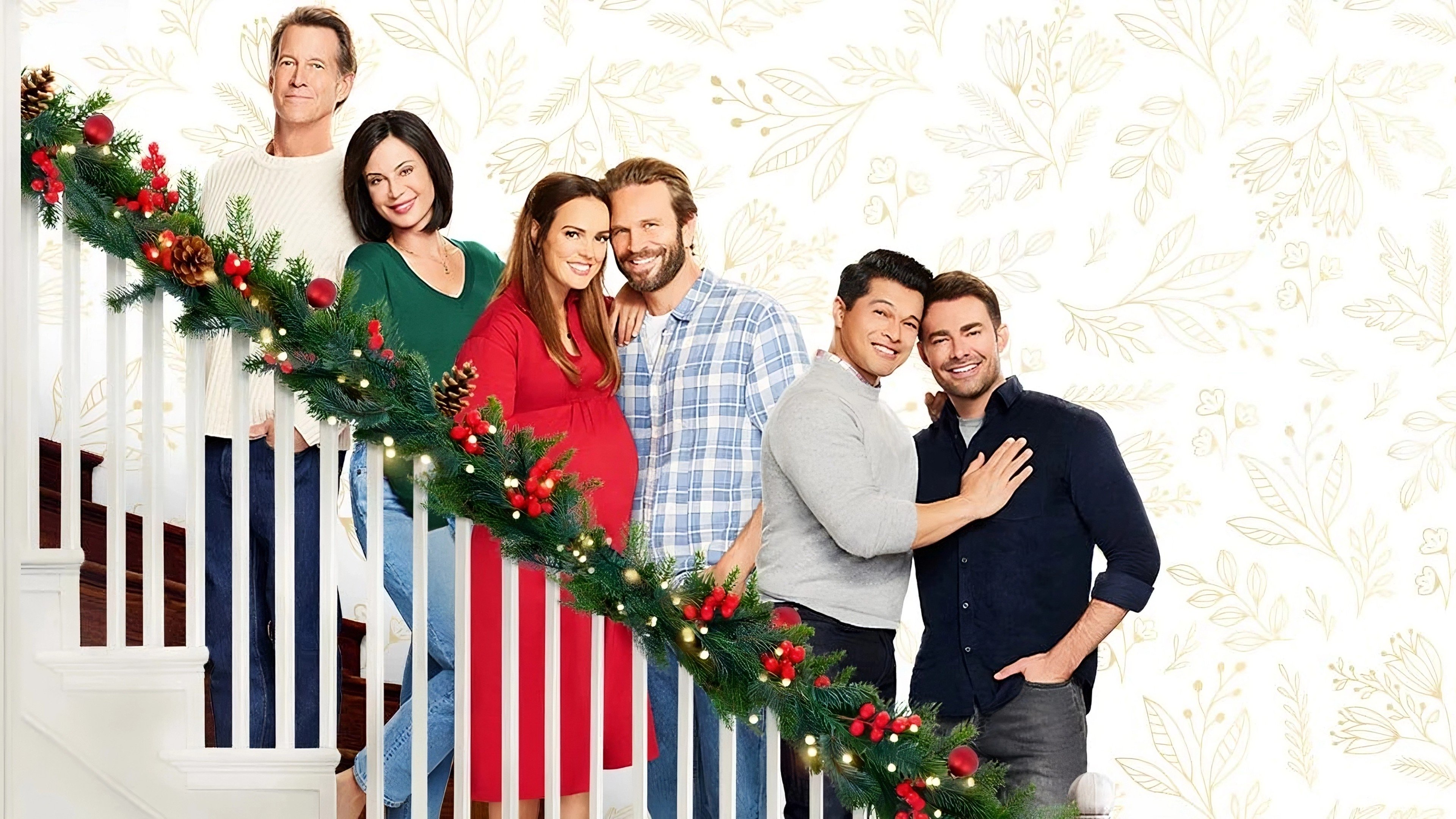 Christmas on Cherry Lane Background