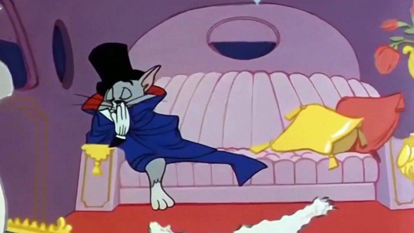 The Cat Above and the Mouse Below Background