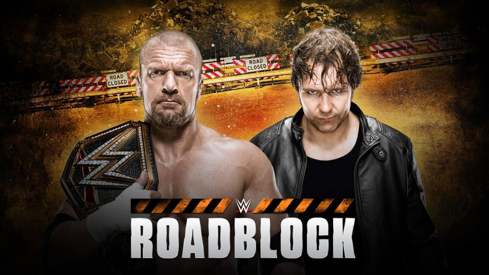 WWE Roadblock 2016 Background