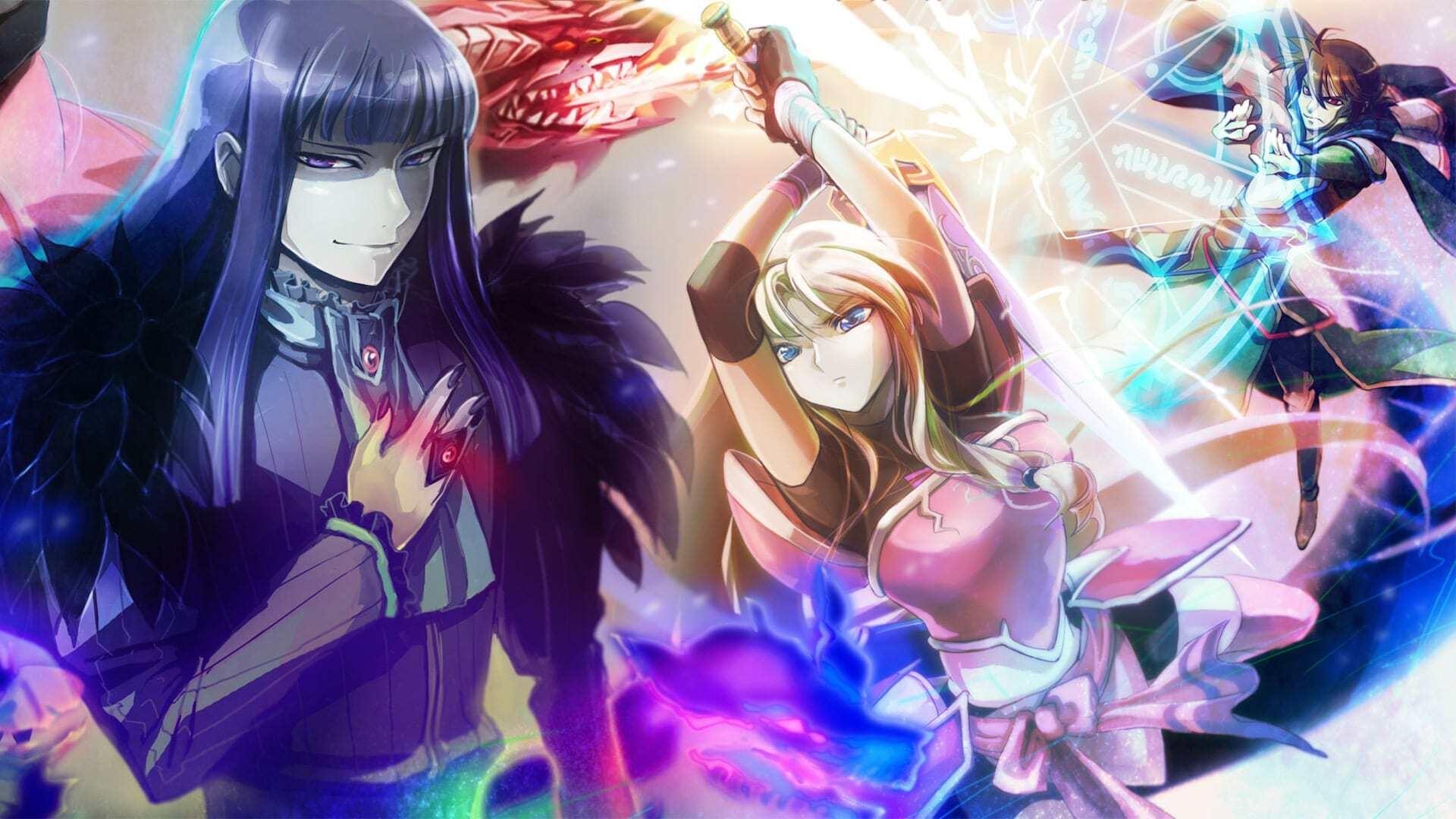 The Legend of the Legendary Heroes Background