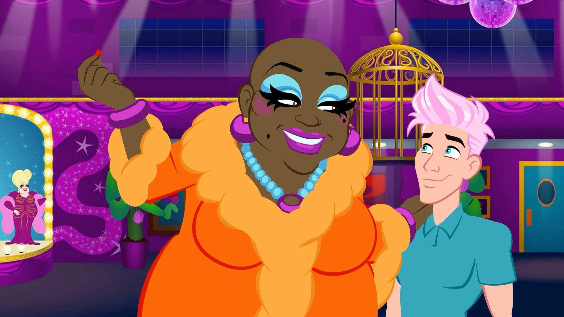 Maxxie LaWow: Drag Super-shero Background