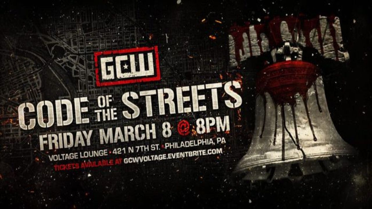 GCW Code Of The Streets Background