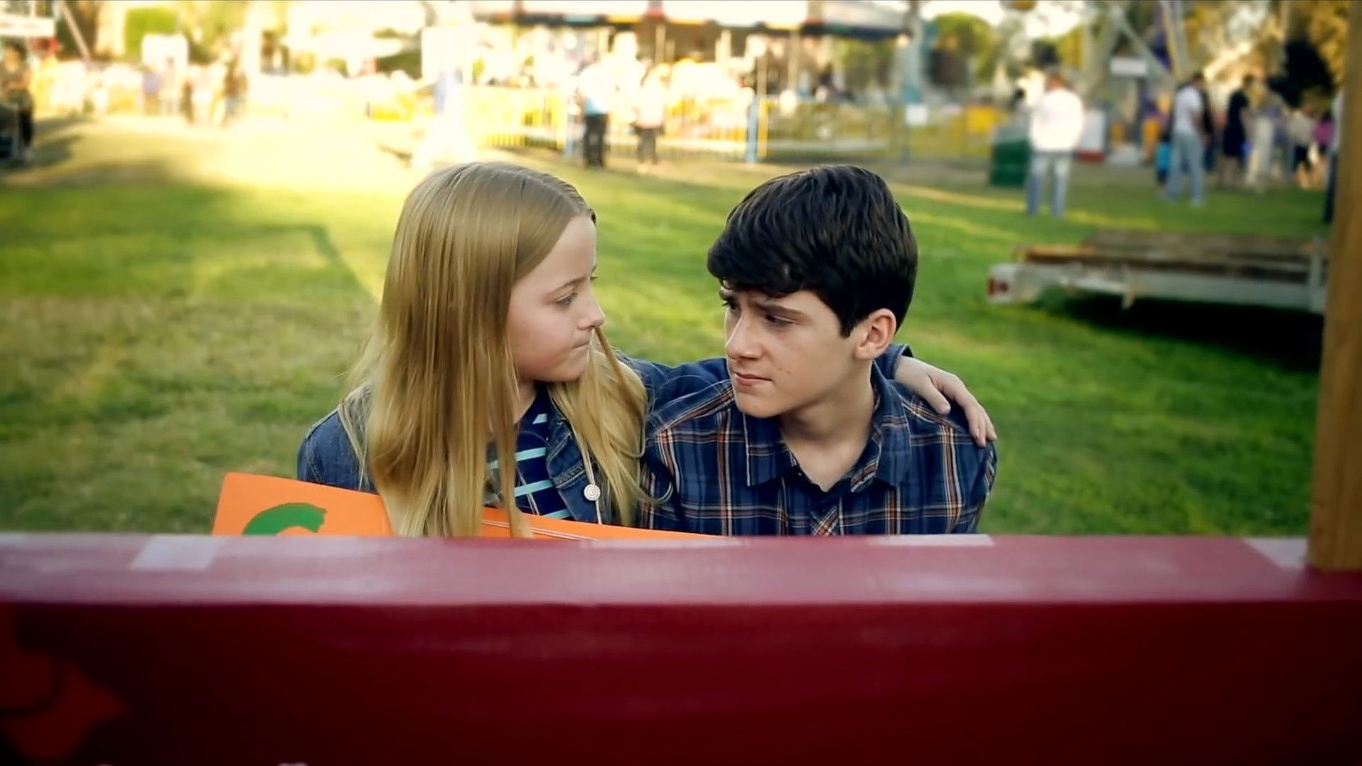 The Curse of the Un-Kissable Kid Background