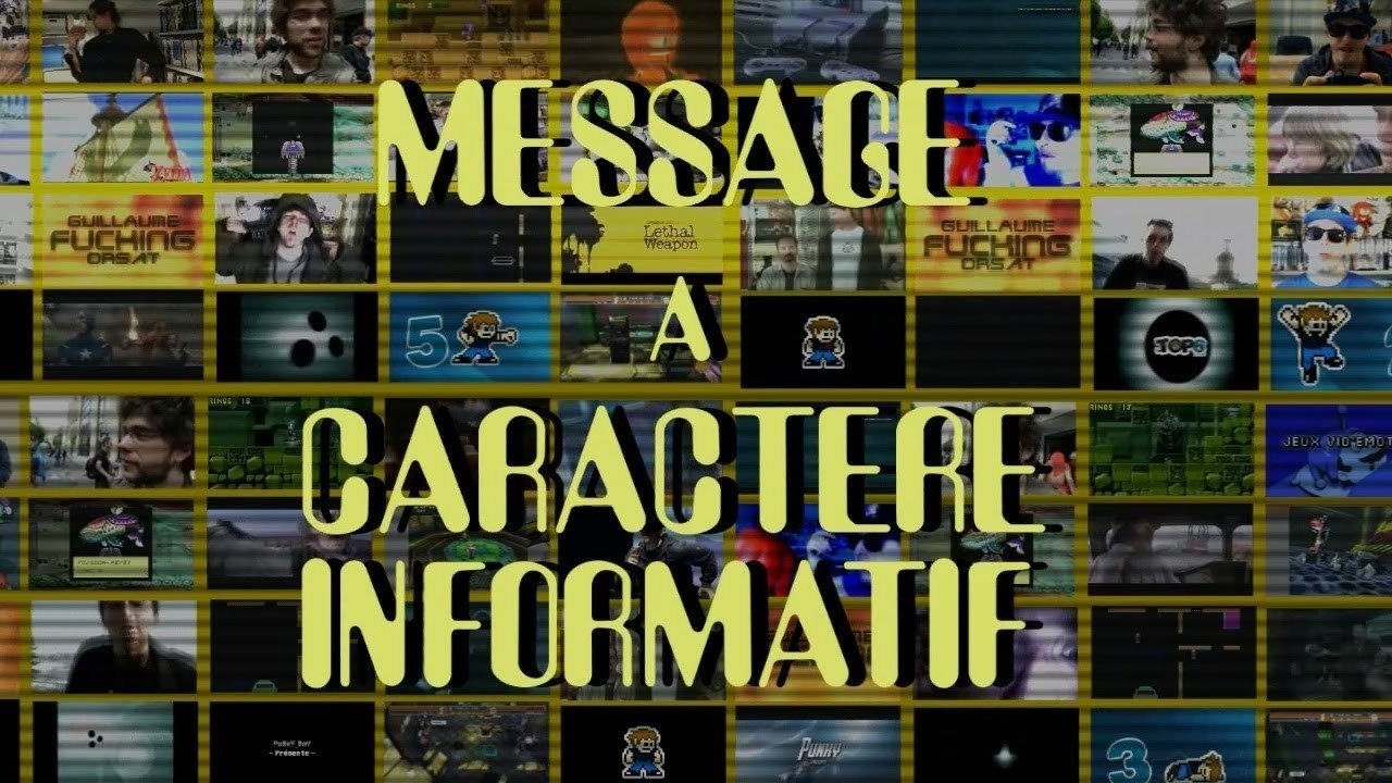 Message à caractère informatif Background